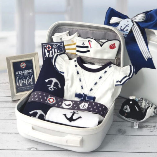 Girl Luggage Baby Gift Set