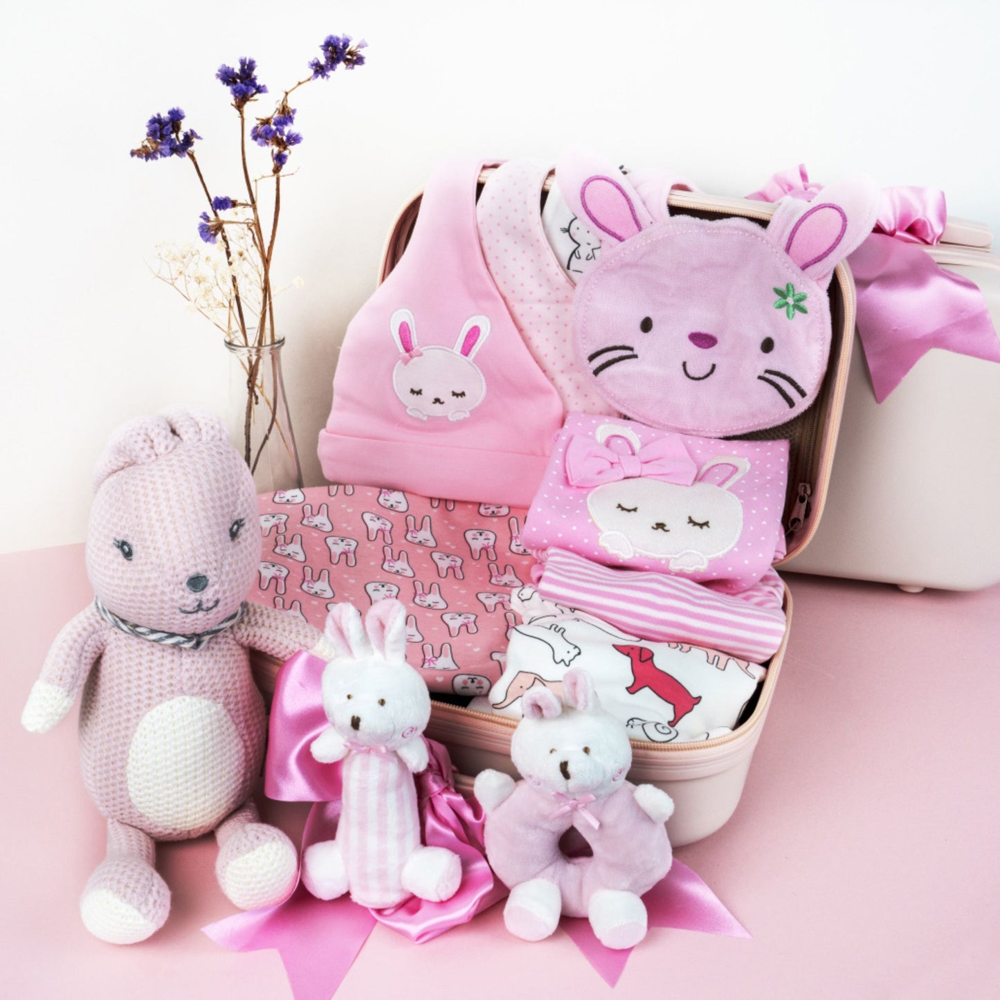 Bunny Bliss Girl Baby Gift Set 3-6 Months
