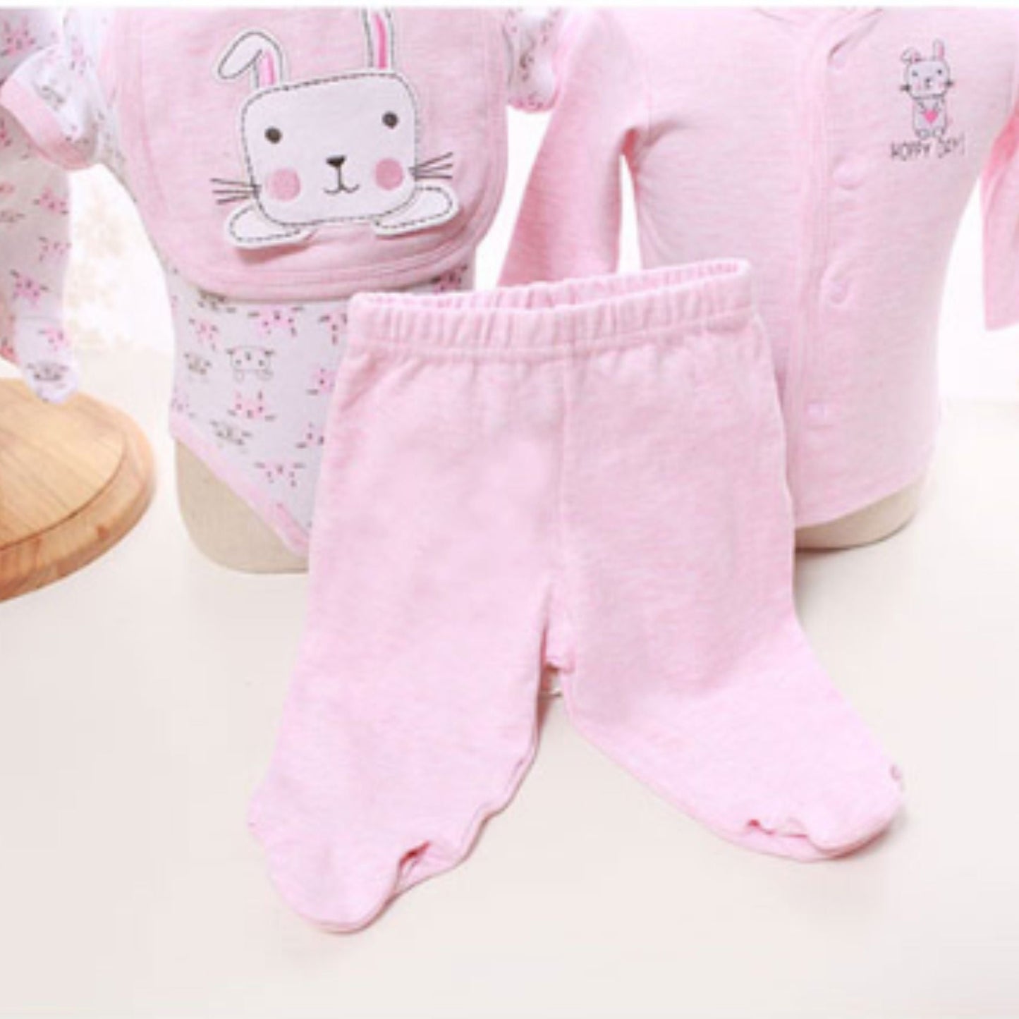 Baby Girl Bunny Rabbit Baby Gift Bag 6-9 Months