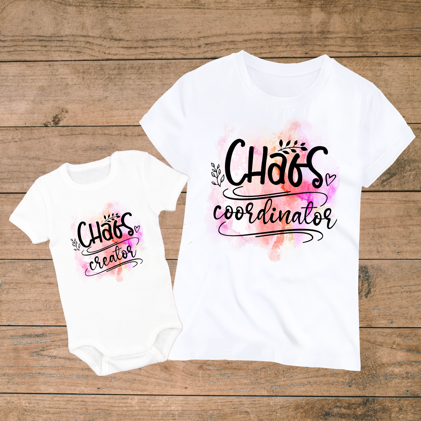 Chaos Coordinator & Creator - Mom and Baby Outfit