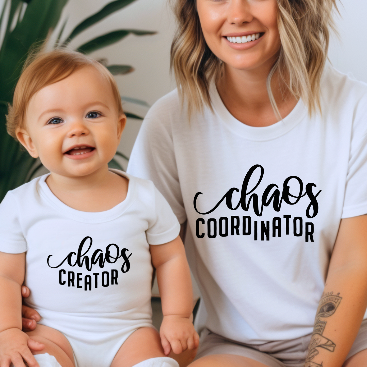 Chaos Coordinator and Creator - Mommy & Me Matching Set