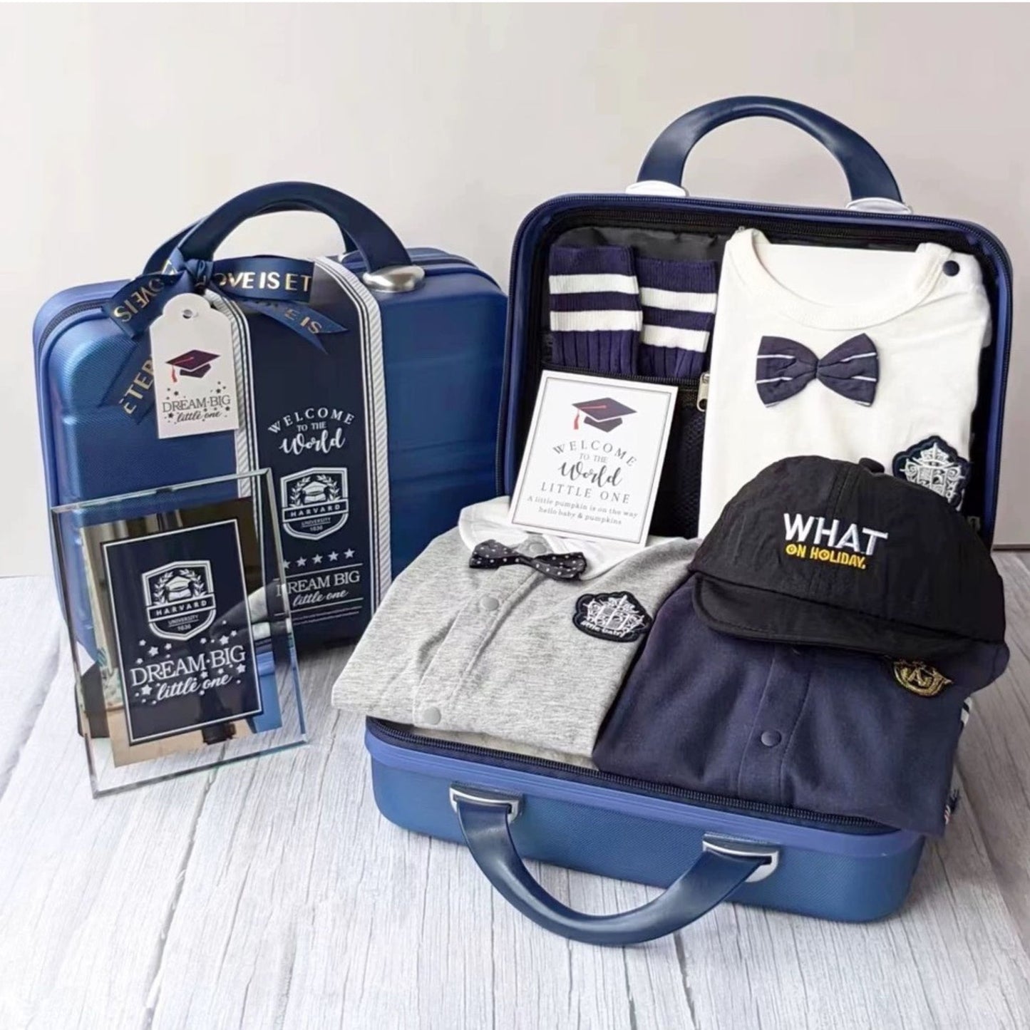 College Cub Baby Boy Newborn Gift Set 3-6 months