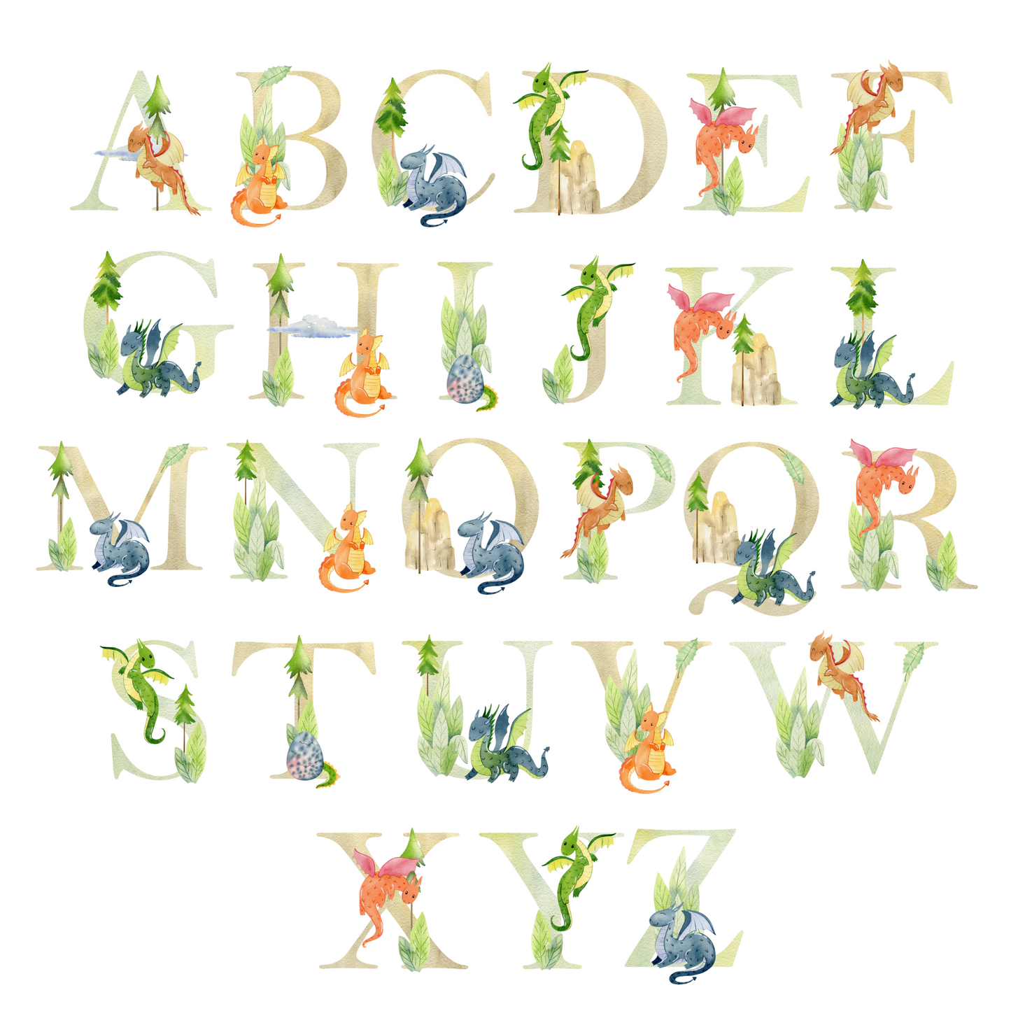 Customized Simple Name Baby Boy Dragon Onesie Bodysuit
