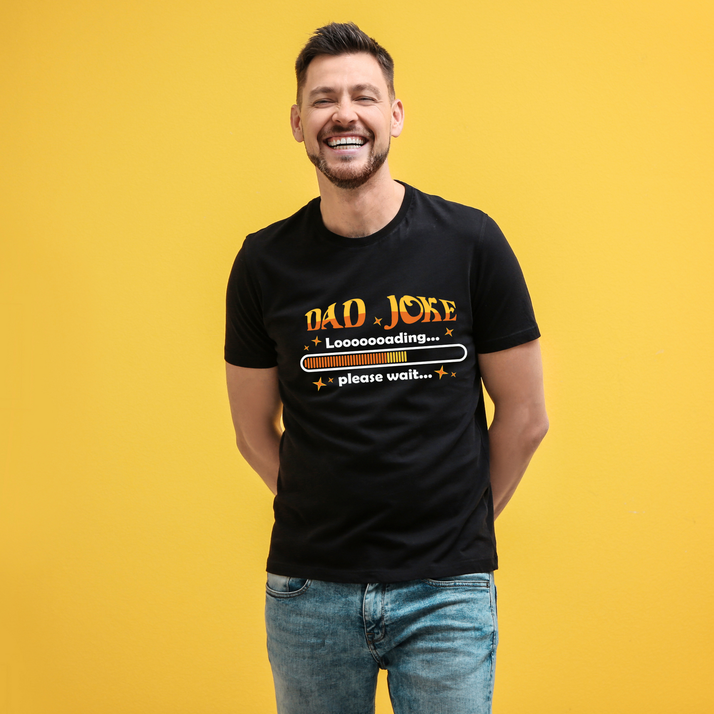 Dad Joke Loading... Please Wait Funny Dad Shirt