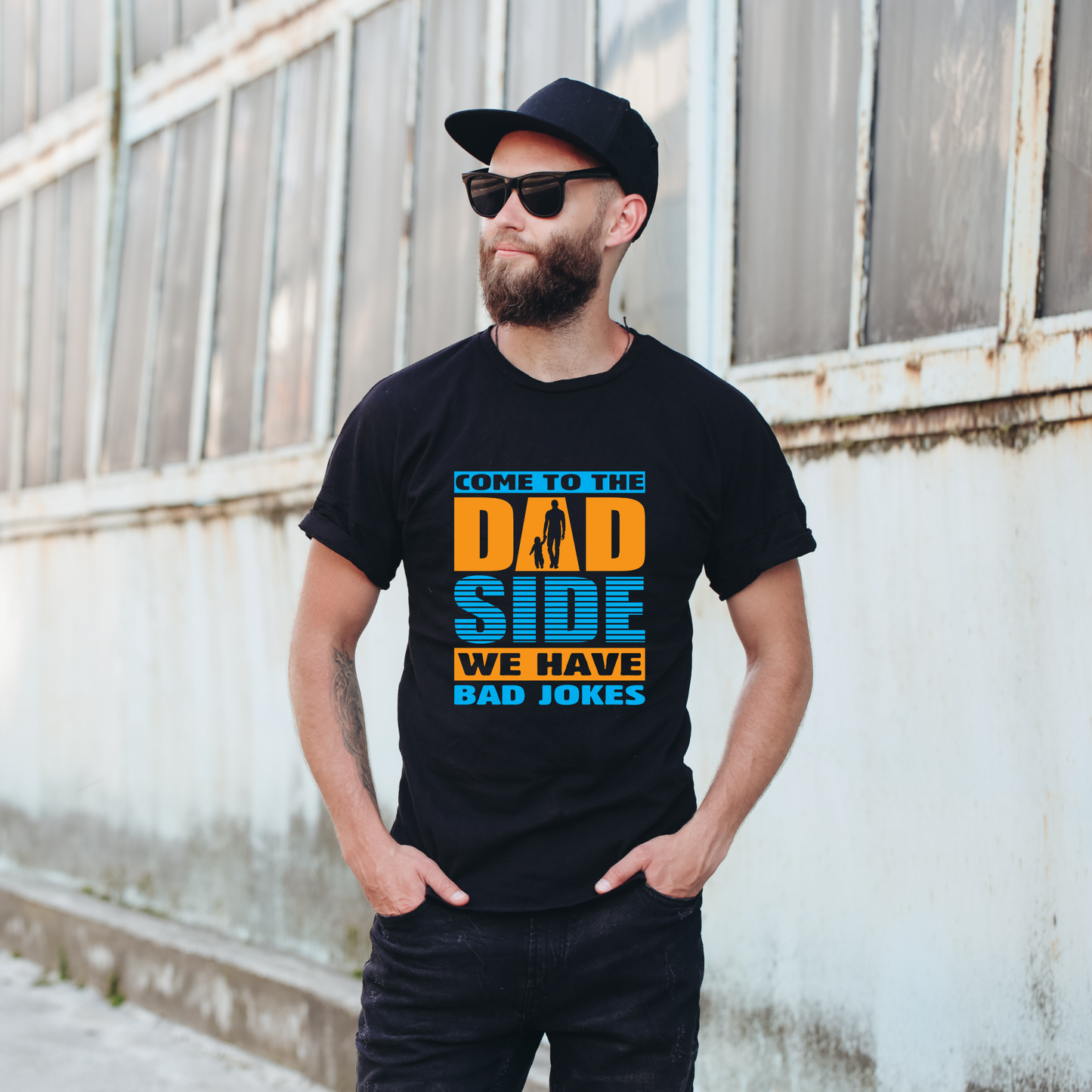 Dad Jokes Awesome Tee - Father's Day Gift