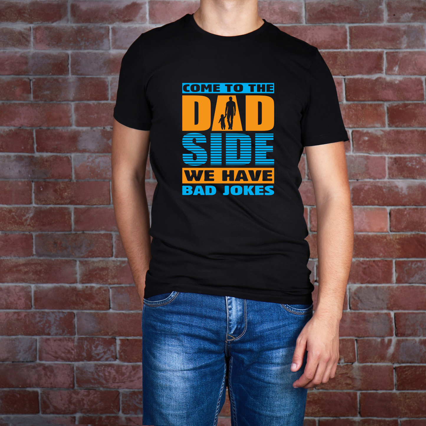 Dad Jokes Awesome Tee - Father's Day Gift