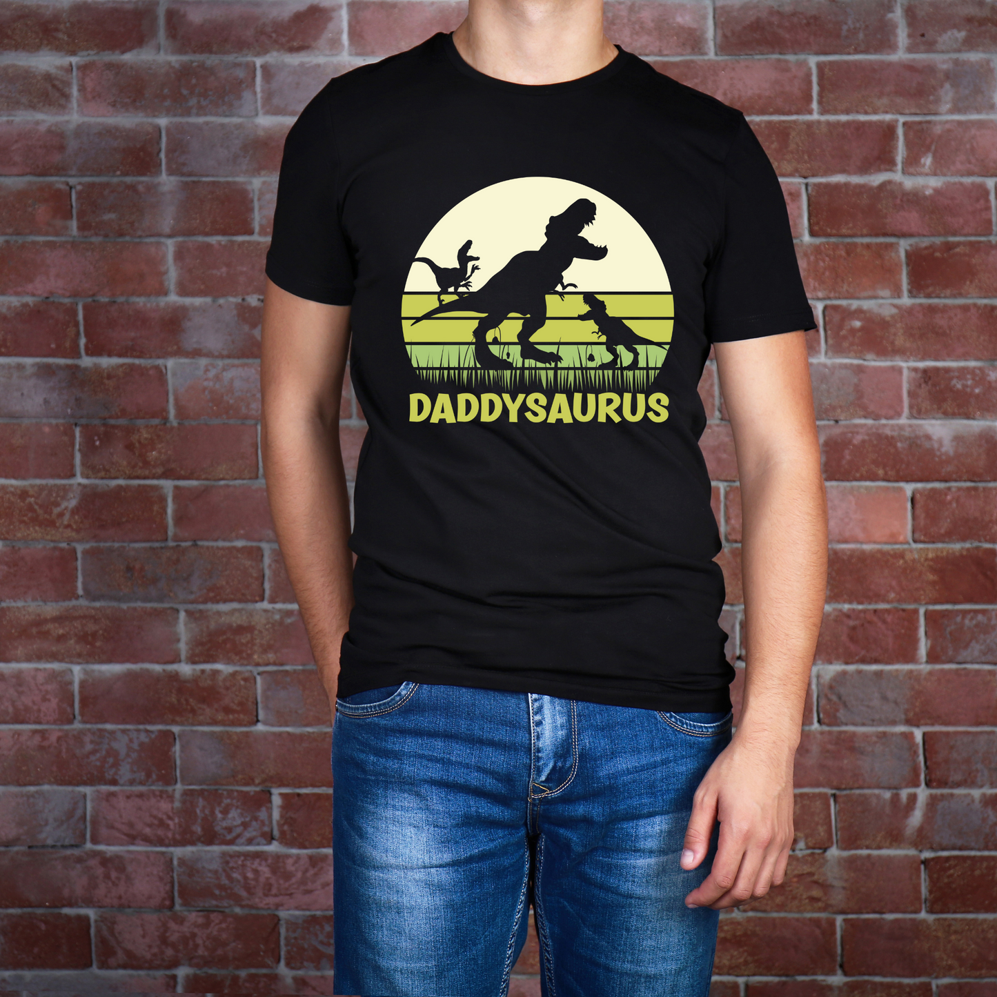 Daddysaurus Rex Dad Shirt - Perfect for Awesome Dads