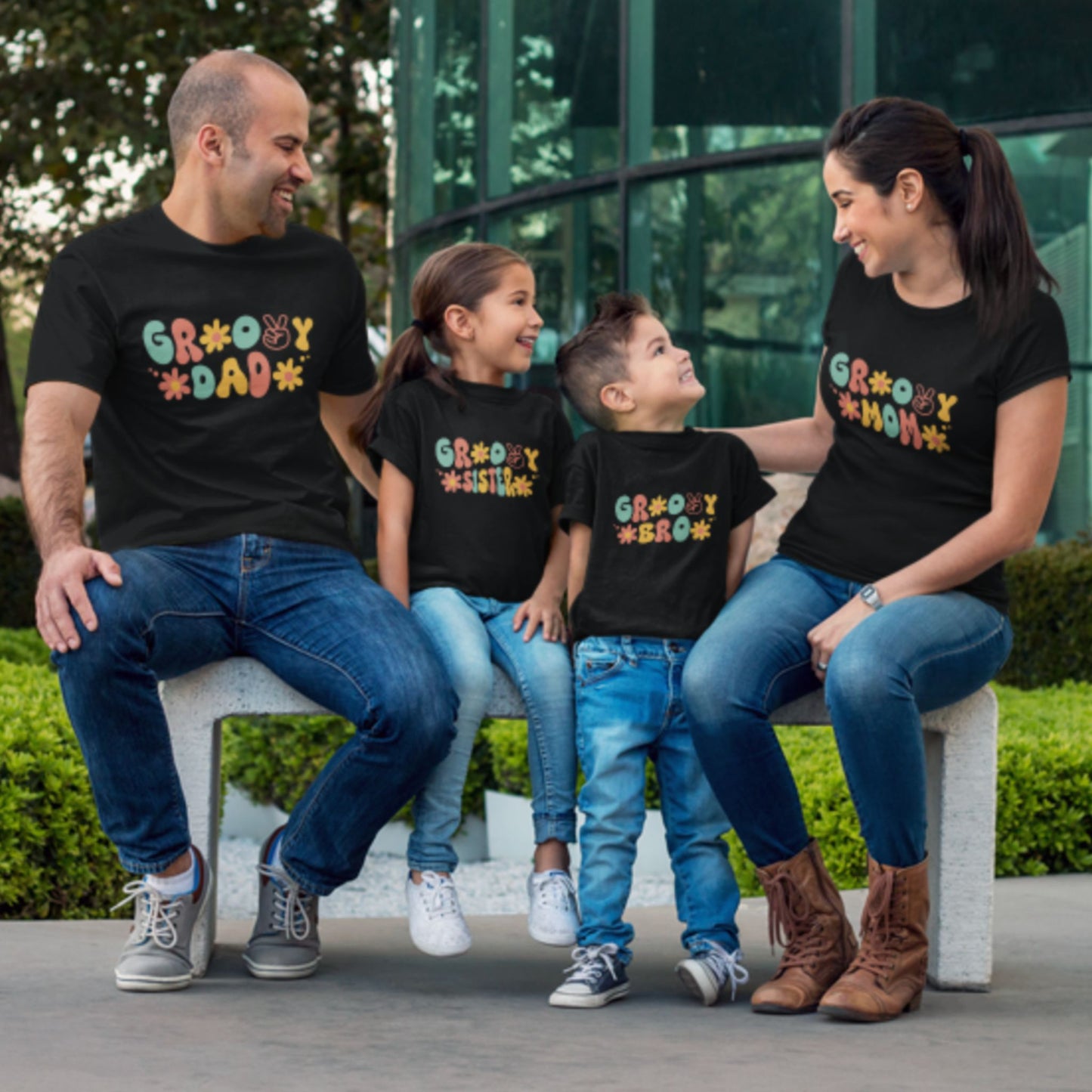 Retro-Inspired Matching Parent & Kid T-Shirts