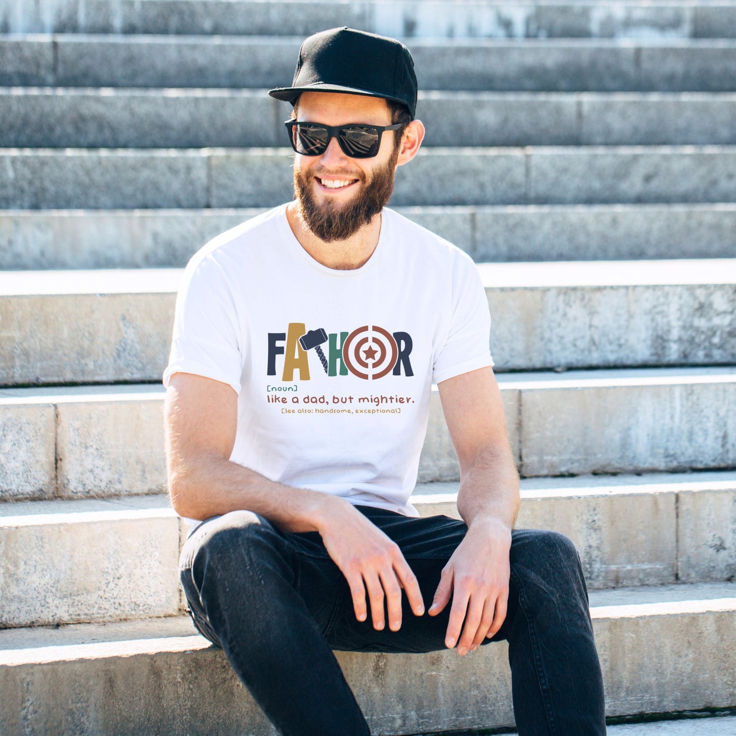 "Fathor" Dad Shirt - Father's Day Gift for Superhero Lovers
