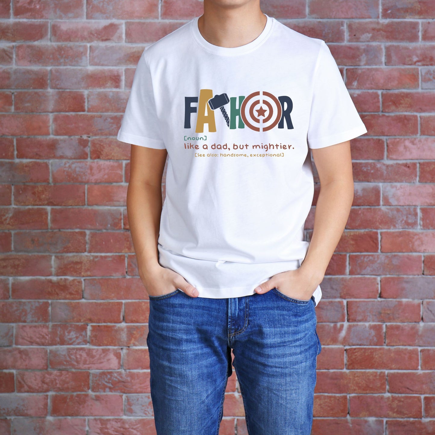 "Fathor" Dad Shirt - Father's Day Gift for Superhero Lovers