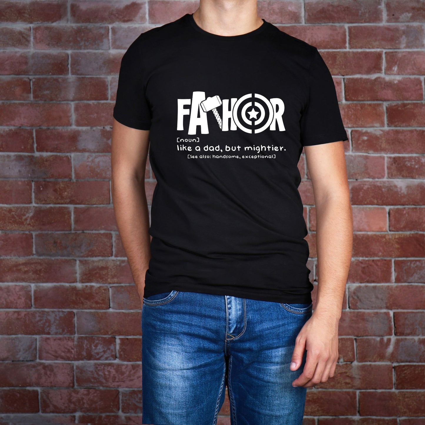 "Fathor" Dad Shirt - Father's Day Gift for Superhero Lovers