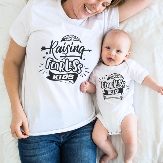 Raising Fearless Kids: Mommy & Me Matching Outfits