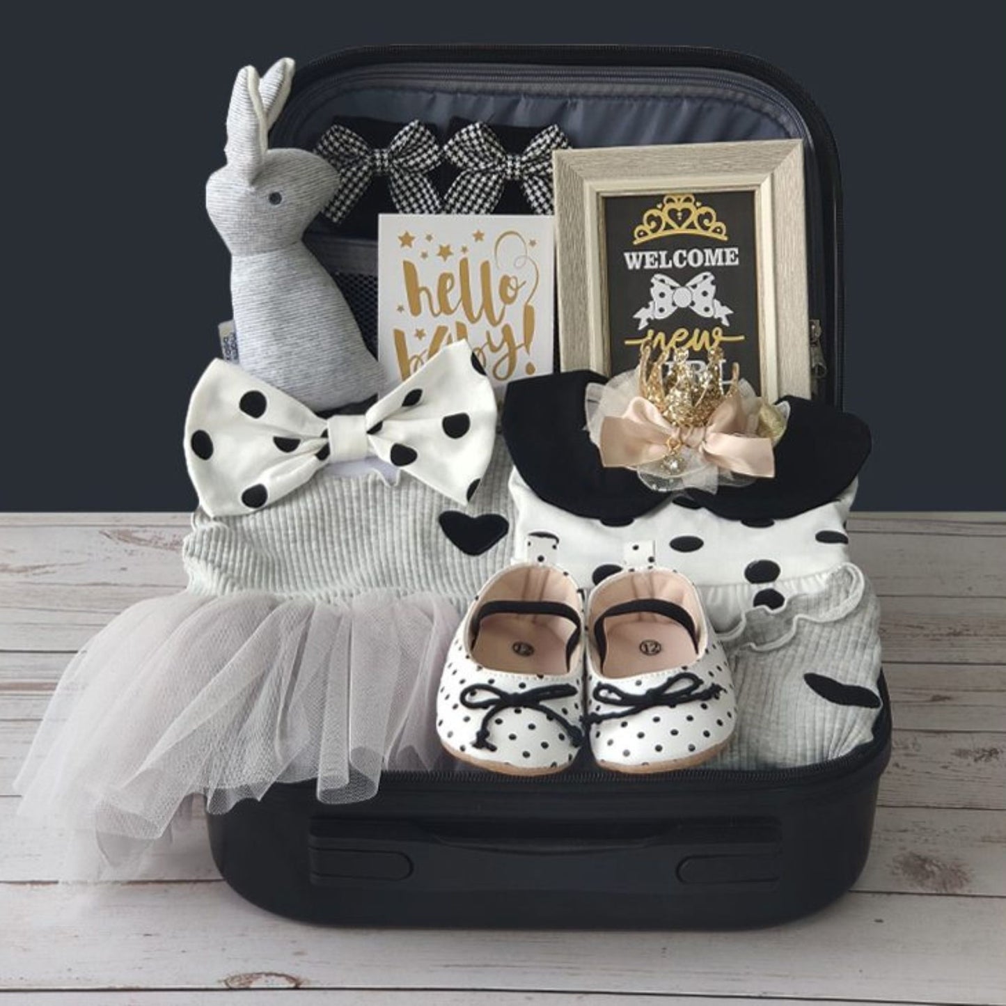 Glamour Girl Baby Luggage Newborn Gift Set 0-6 Months