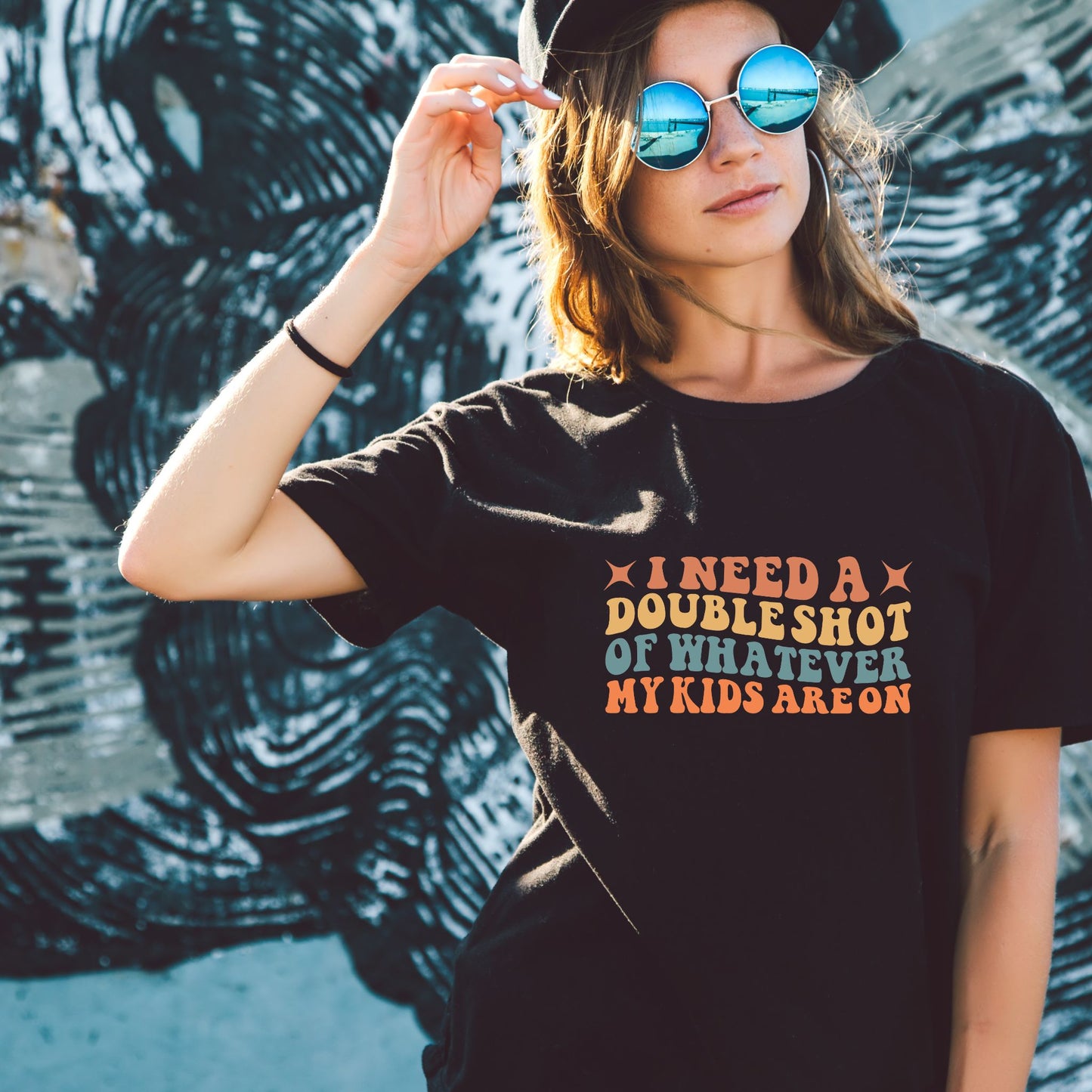 I Need a Double Shot Mommy T-Shirt