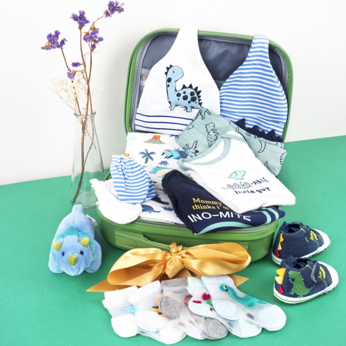 Little Dino Explorer Baby Boy Gift Set 3-6 Months