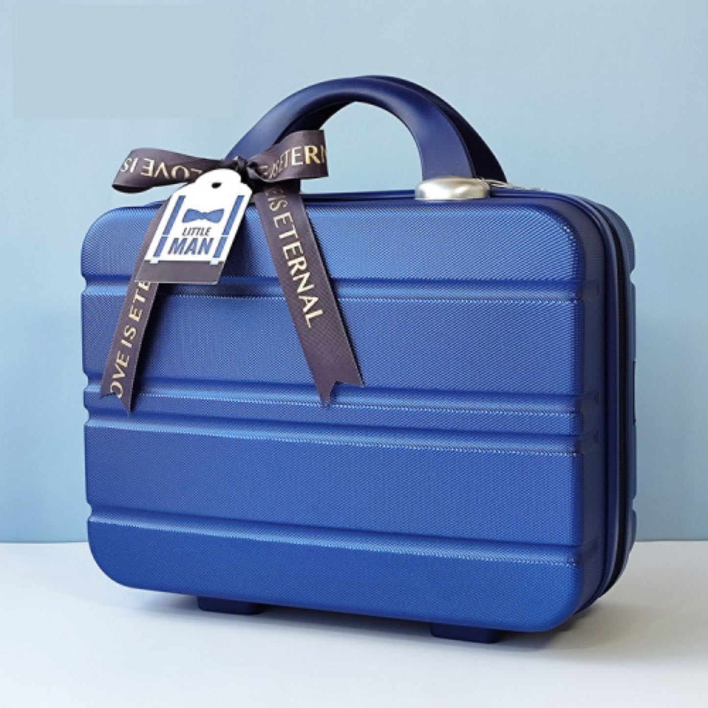 9 pc Little Man Boy Cute Baby Gift Set Luggage 3-6 months