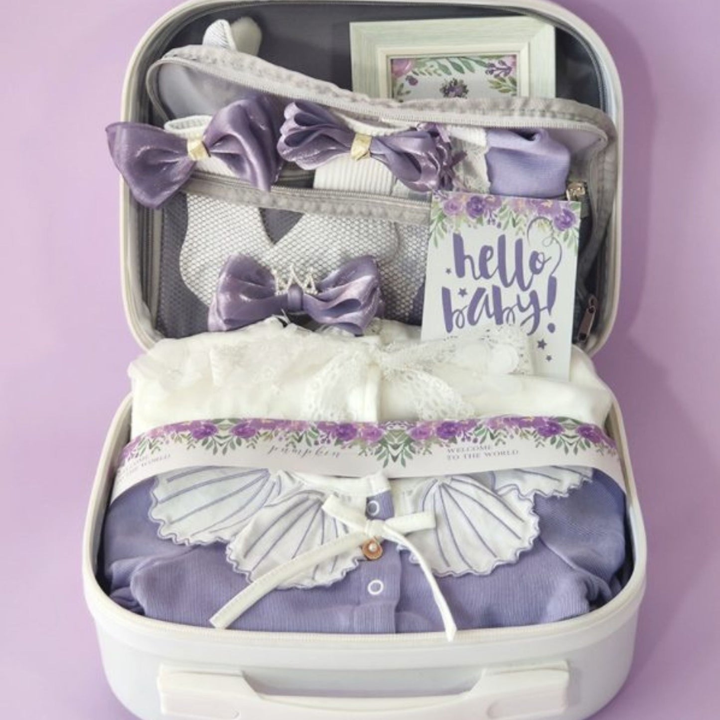 Lovely Lilac Baby Girl Gift Set 0-3 Months