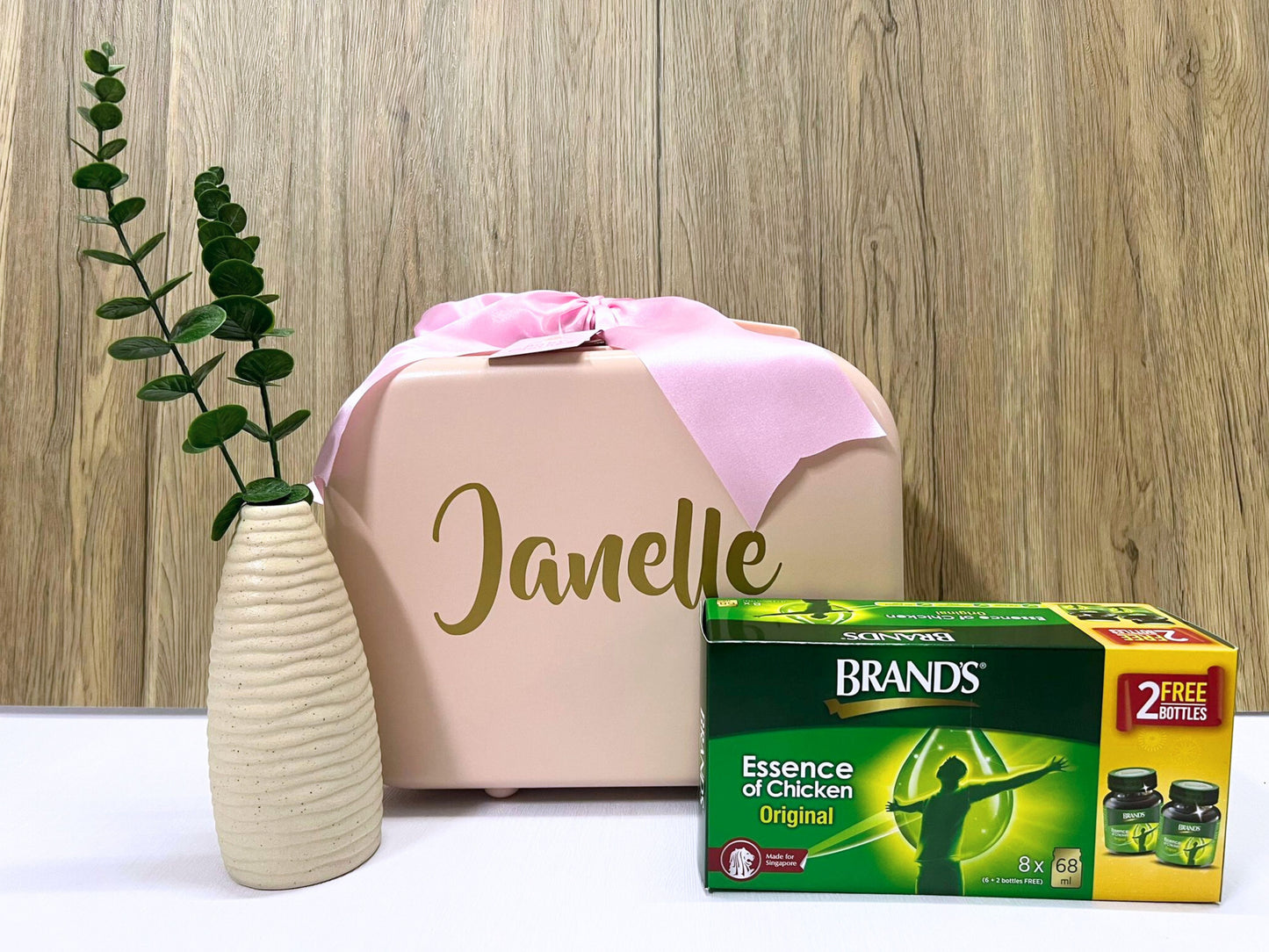 10 Pc Sweet Strawberry Baby Girl Gift Set 6-12 Months