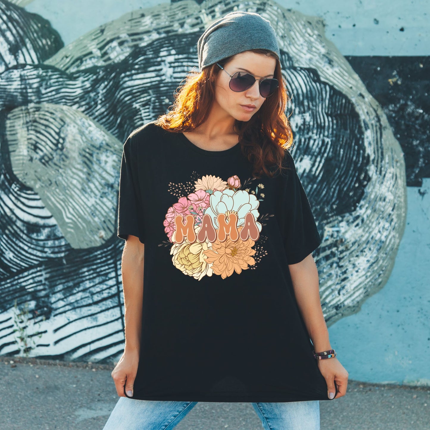 Mama in Bloom - Mom T-Shirt