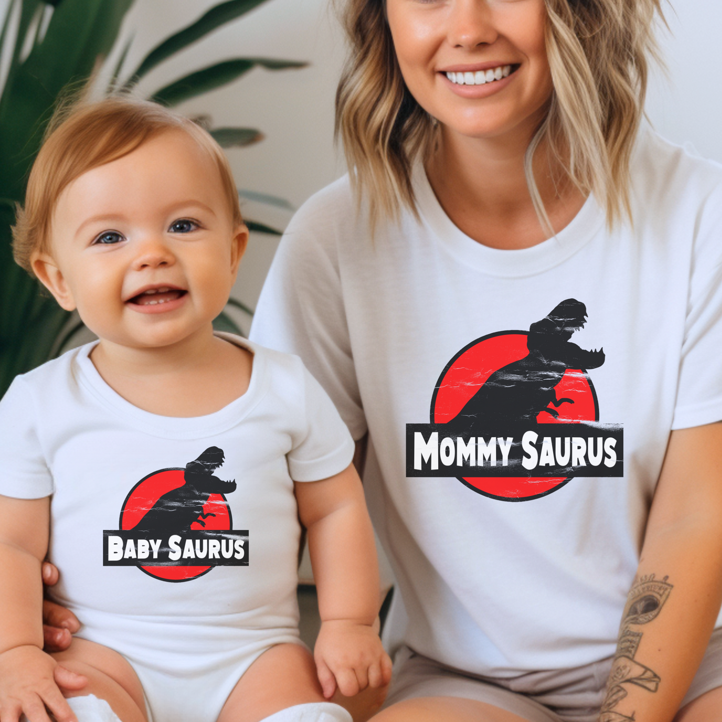 Mommy & Baby Saurus - Mommy and Me Outfits