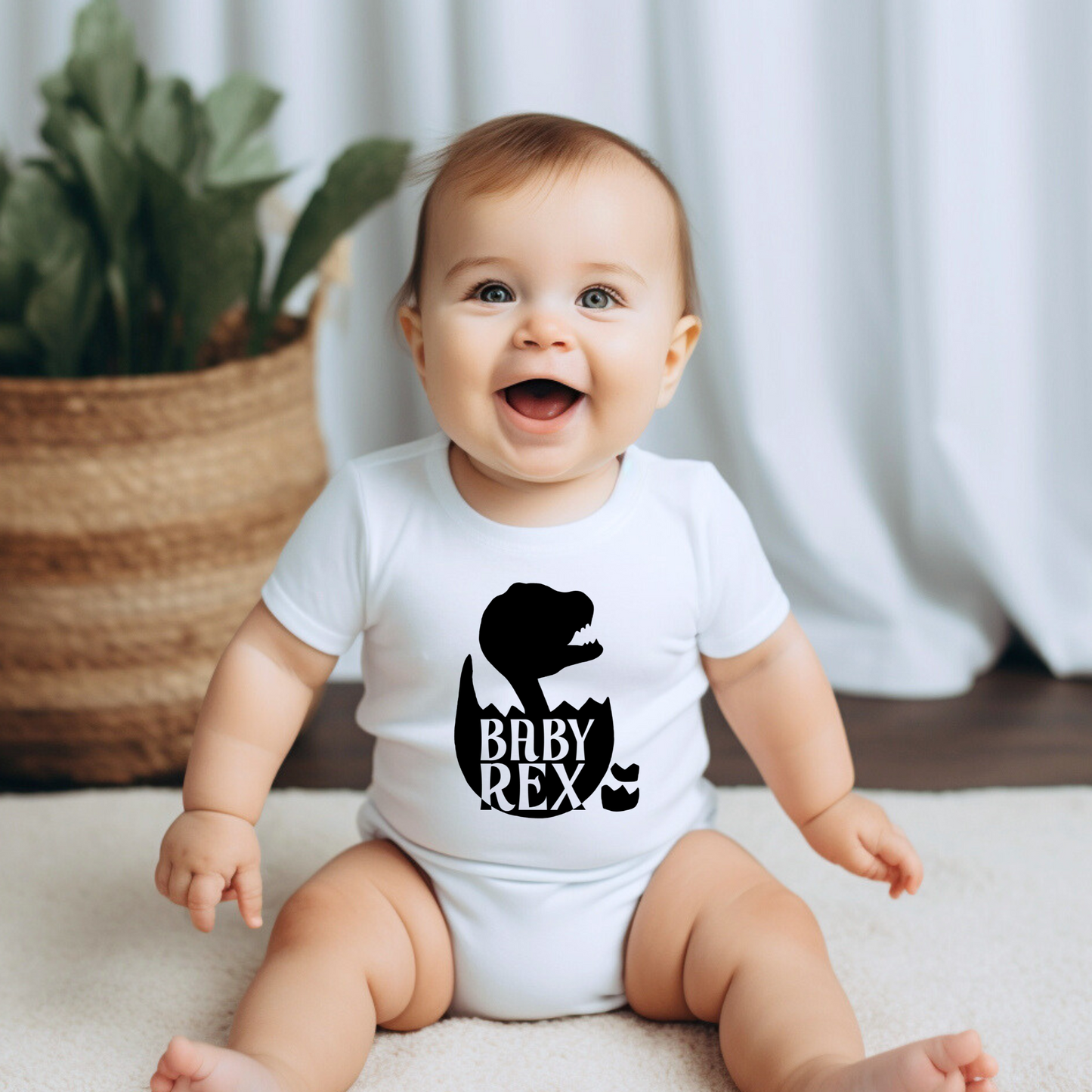 Mommy and Baby Rex Matching Outfits