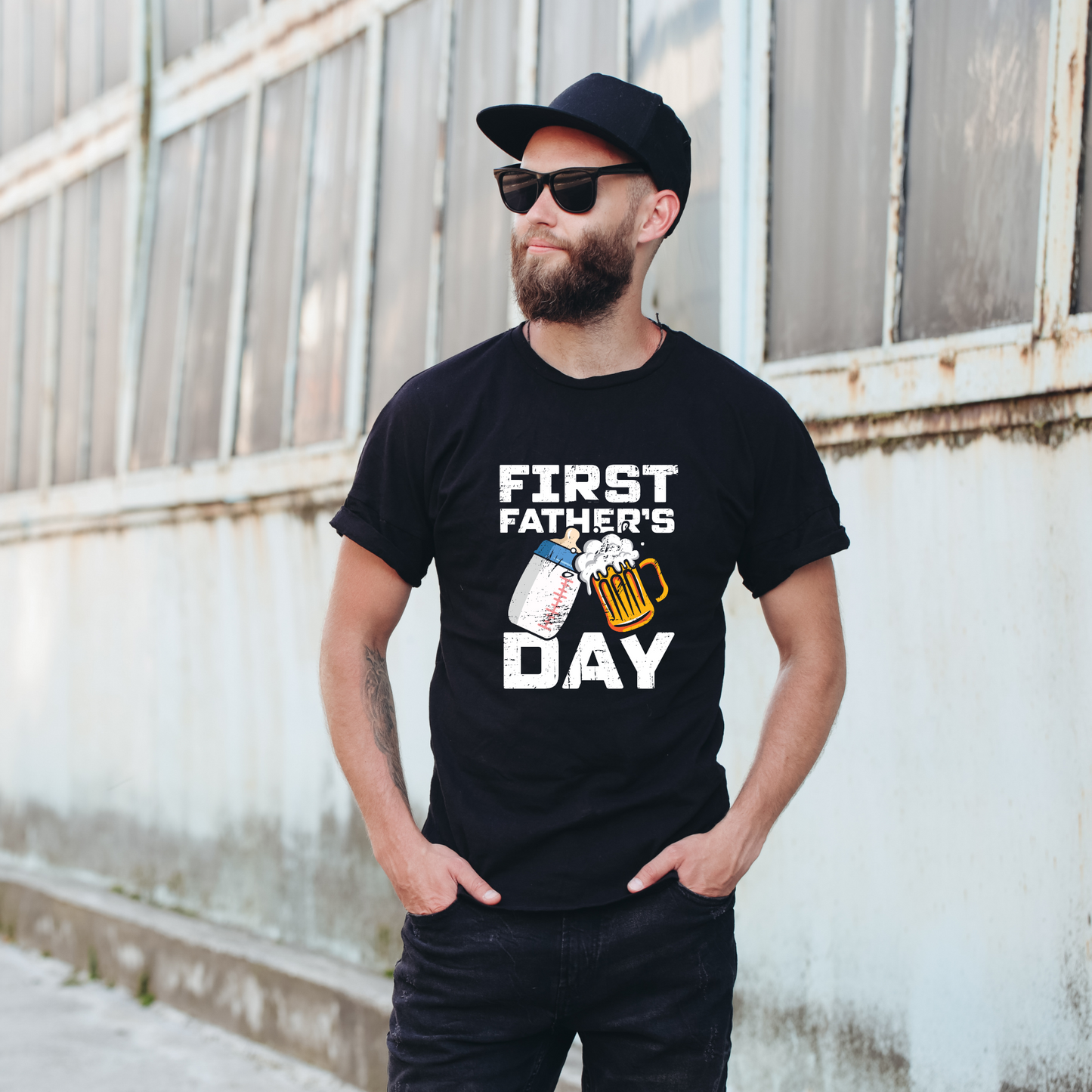 My First Father's Day: Daddy T Shirt