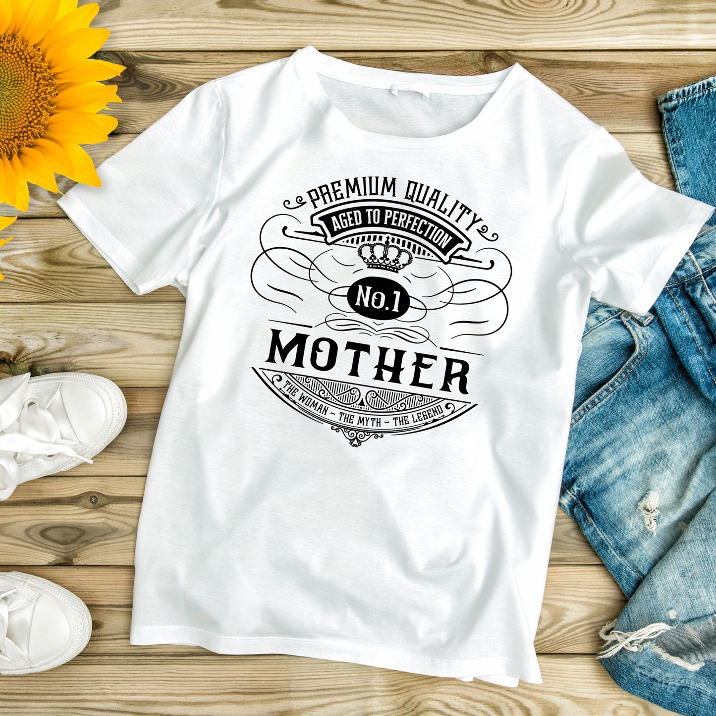 No. 1 Mom T-Shirt - Mother's Day Gift
