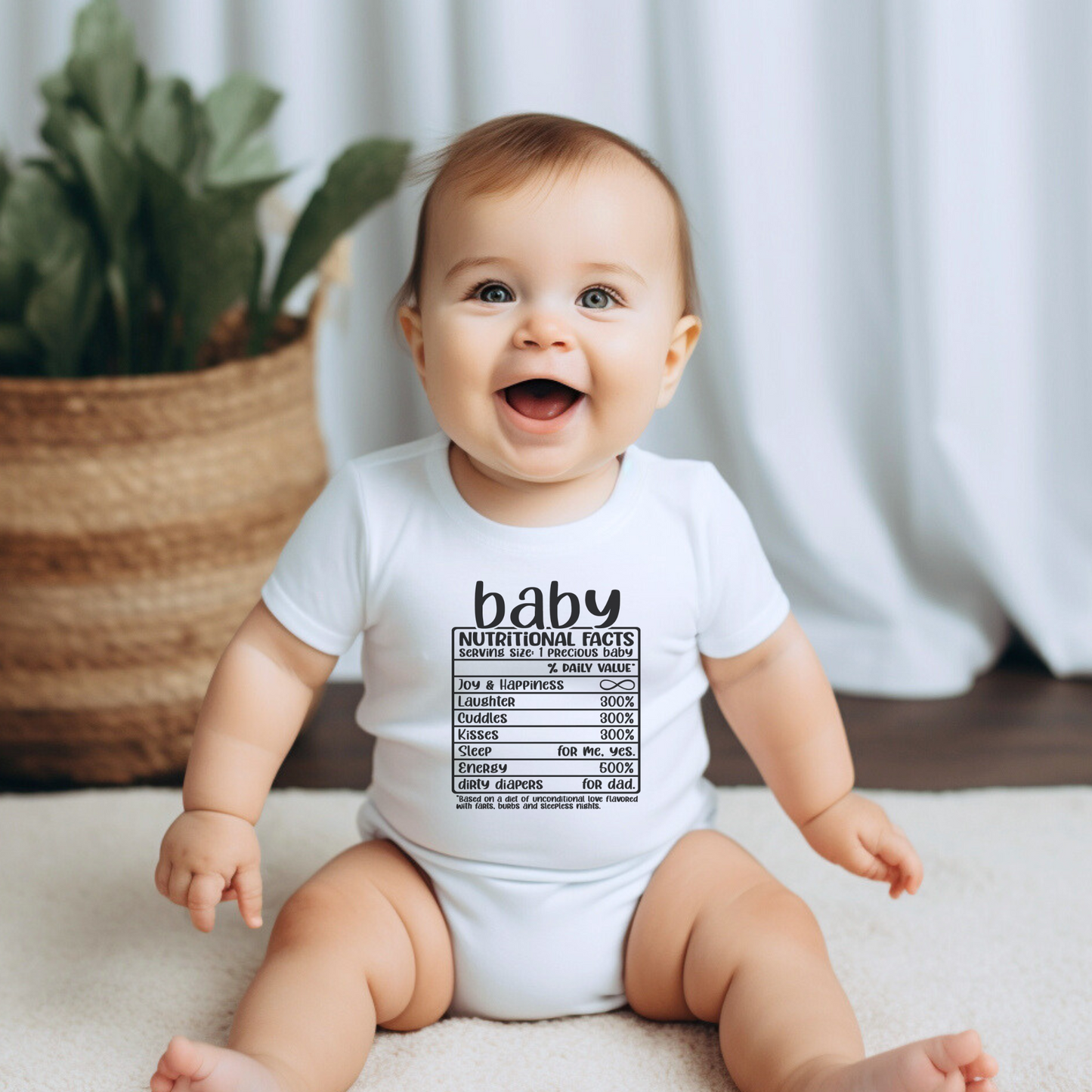 Nutritional Facts - Mom and Baby Matching Style