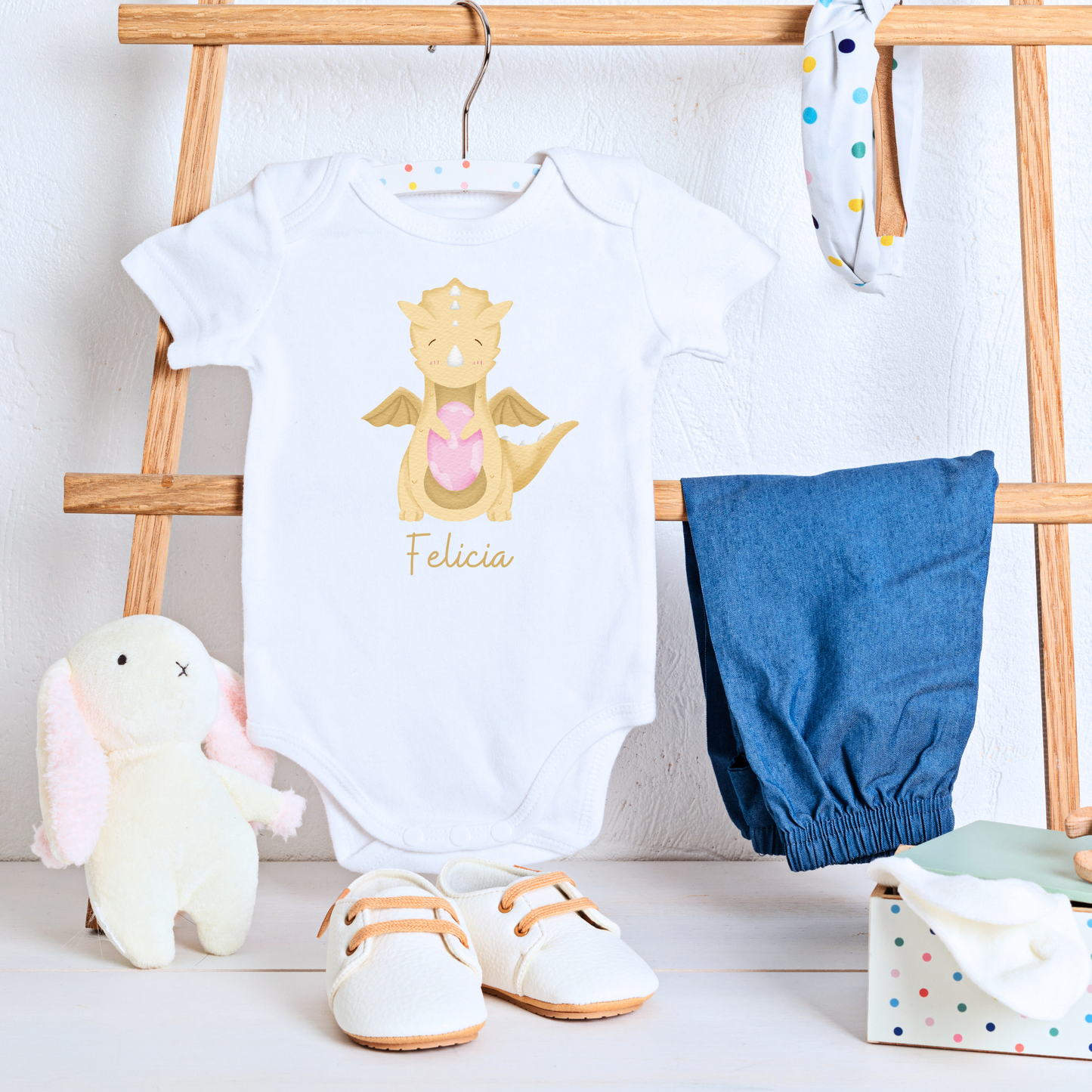 Personalized Onesie with Baby's Name