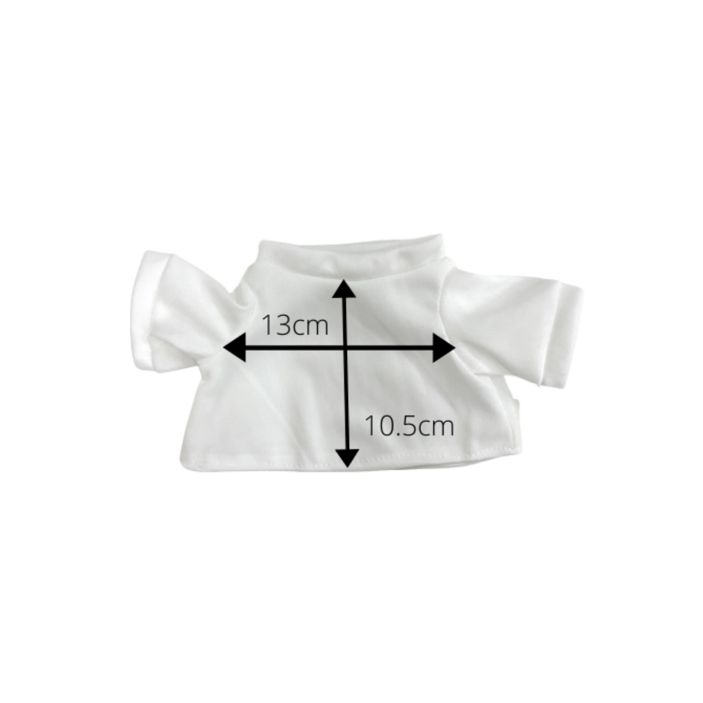 Personalized Jellycat Tee Shirts for Plush Toys (Plush not included)