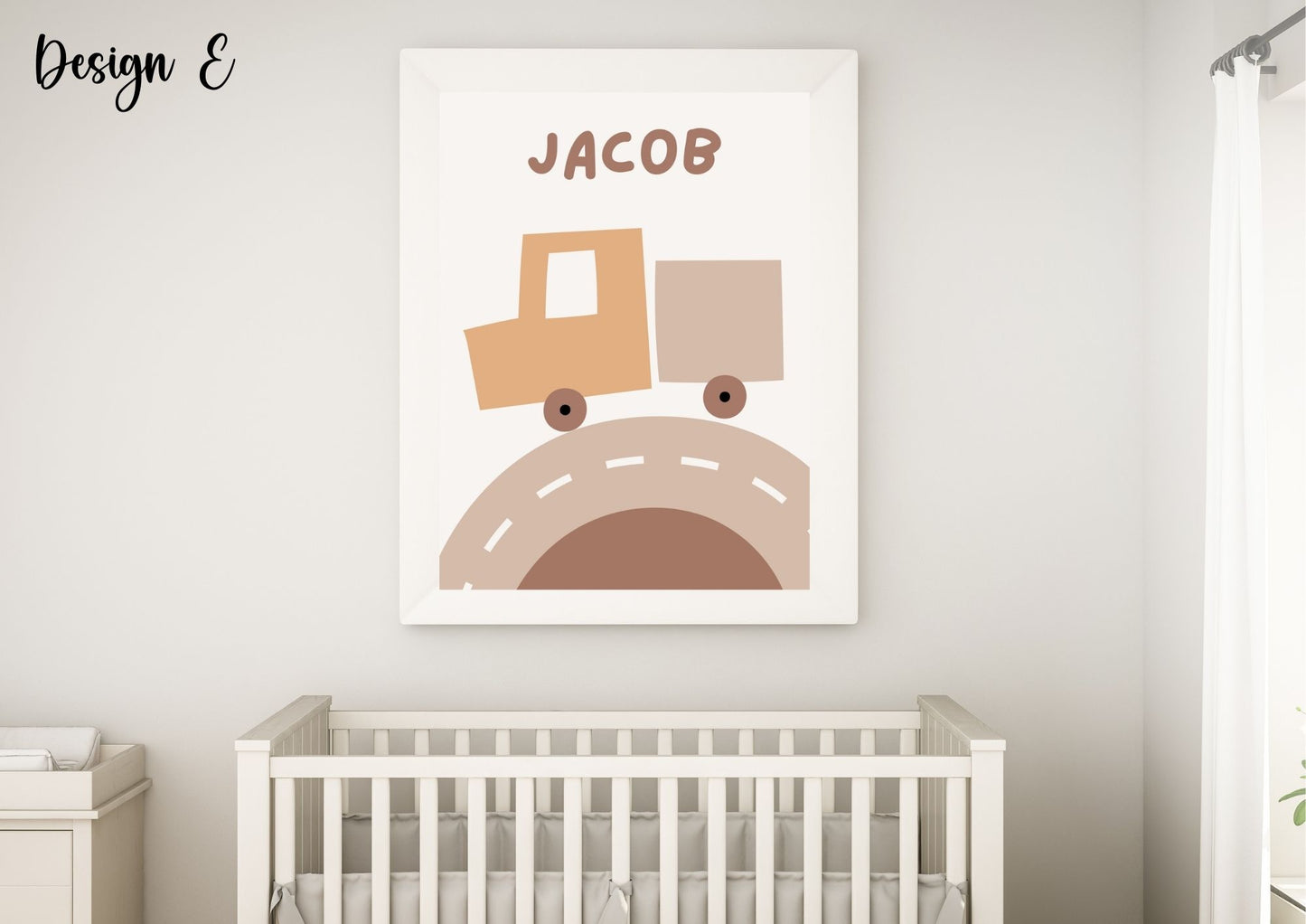 Adventure Awaits: Personalized Vehicle Name Poster