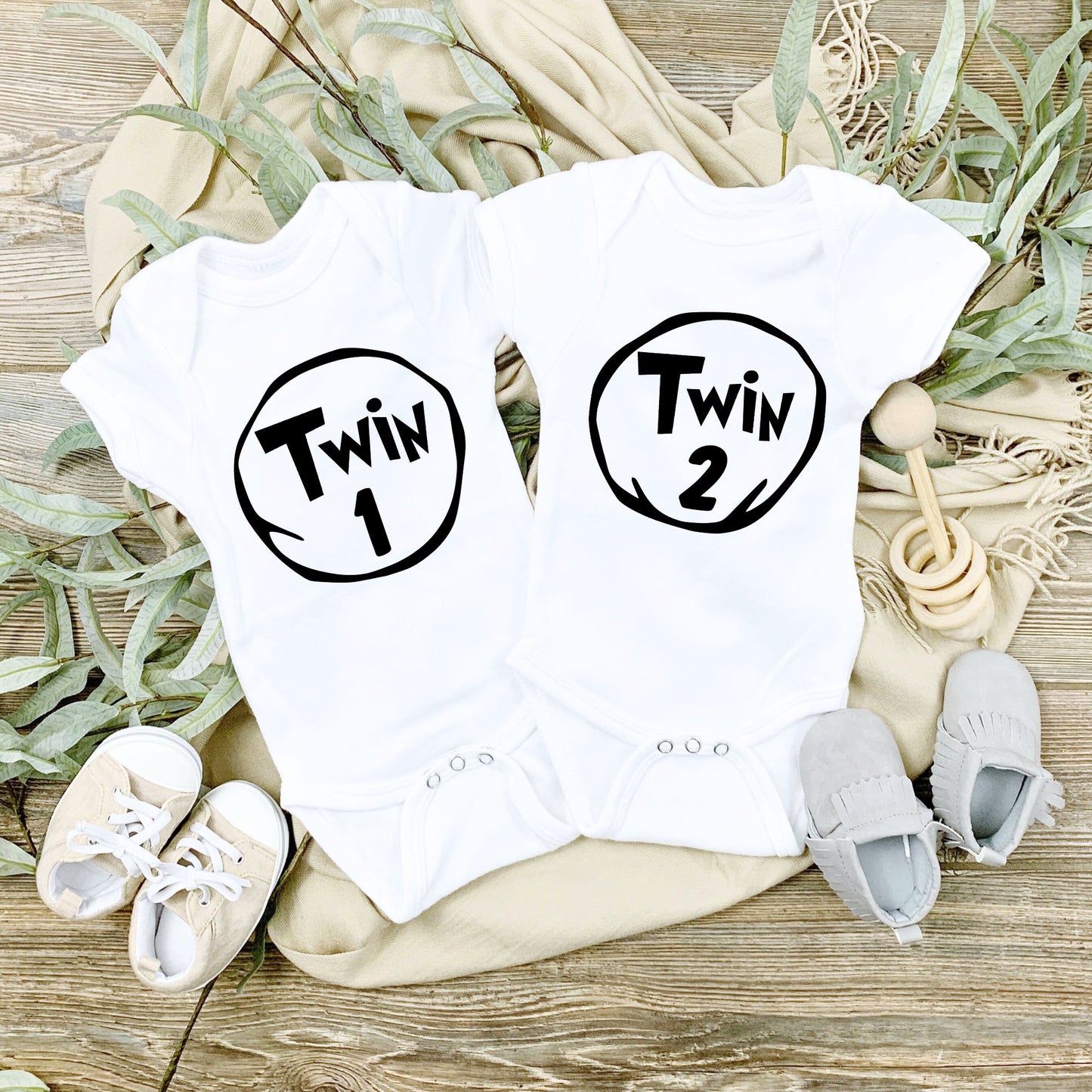 Personalized Adorable Matching Onesies