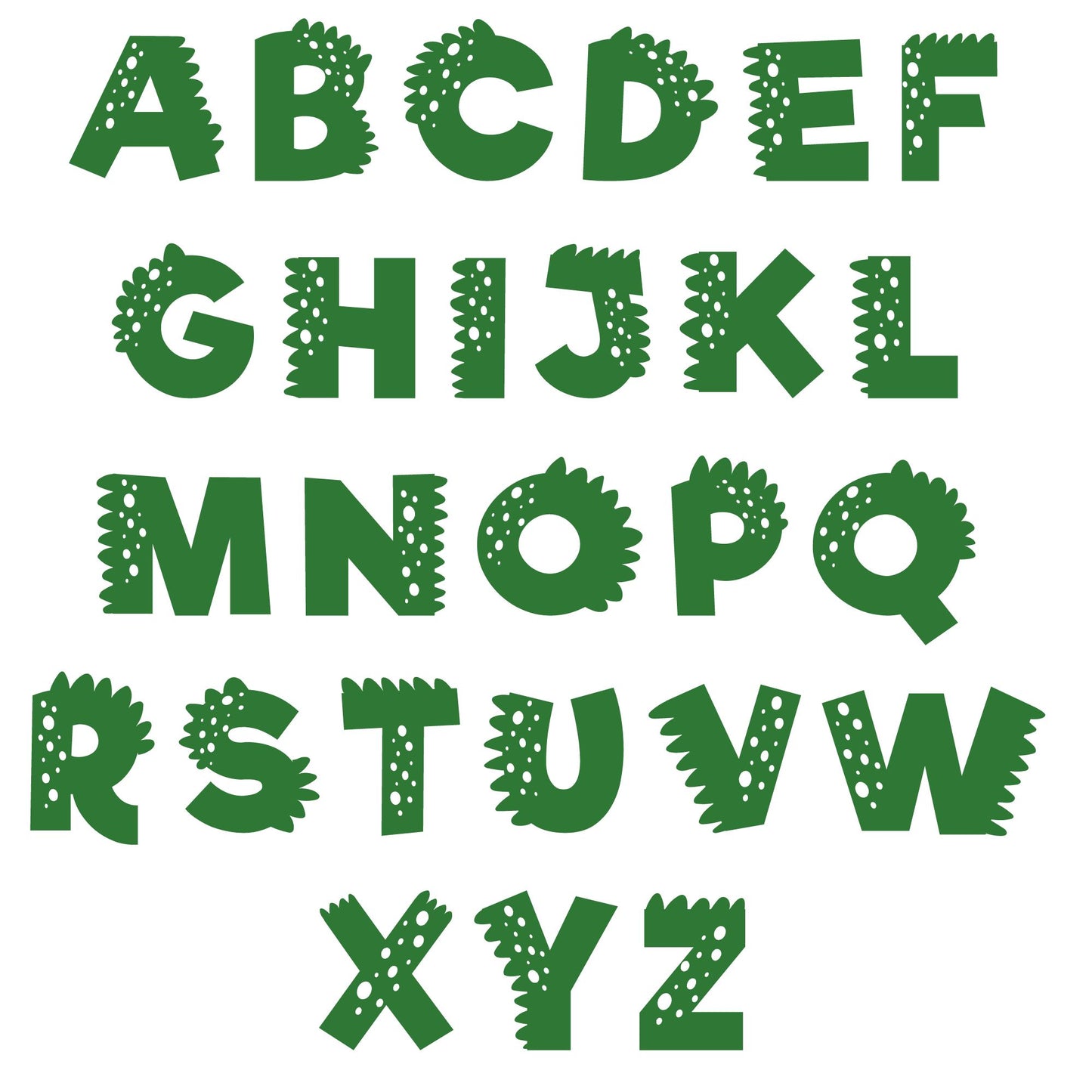 Personalized Name "Dino Letters" Baby Romper