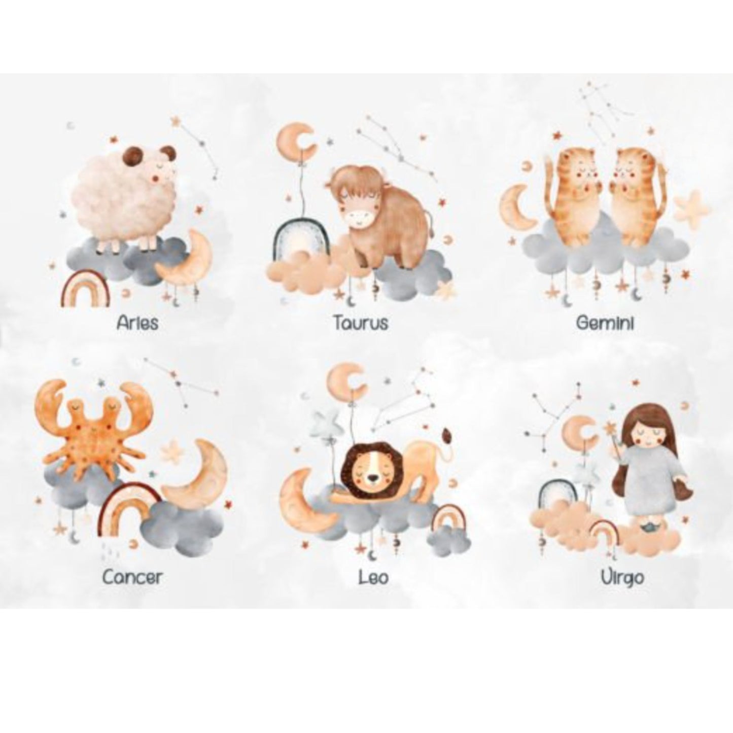 Personalized Name "Horoscope" Baby Romper