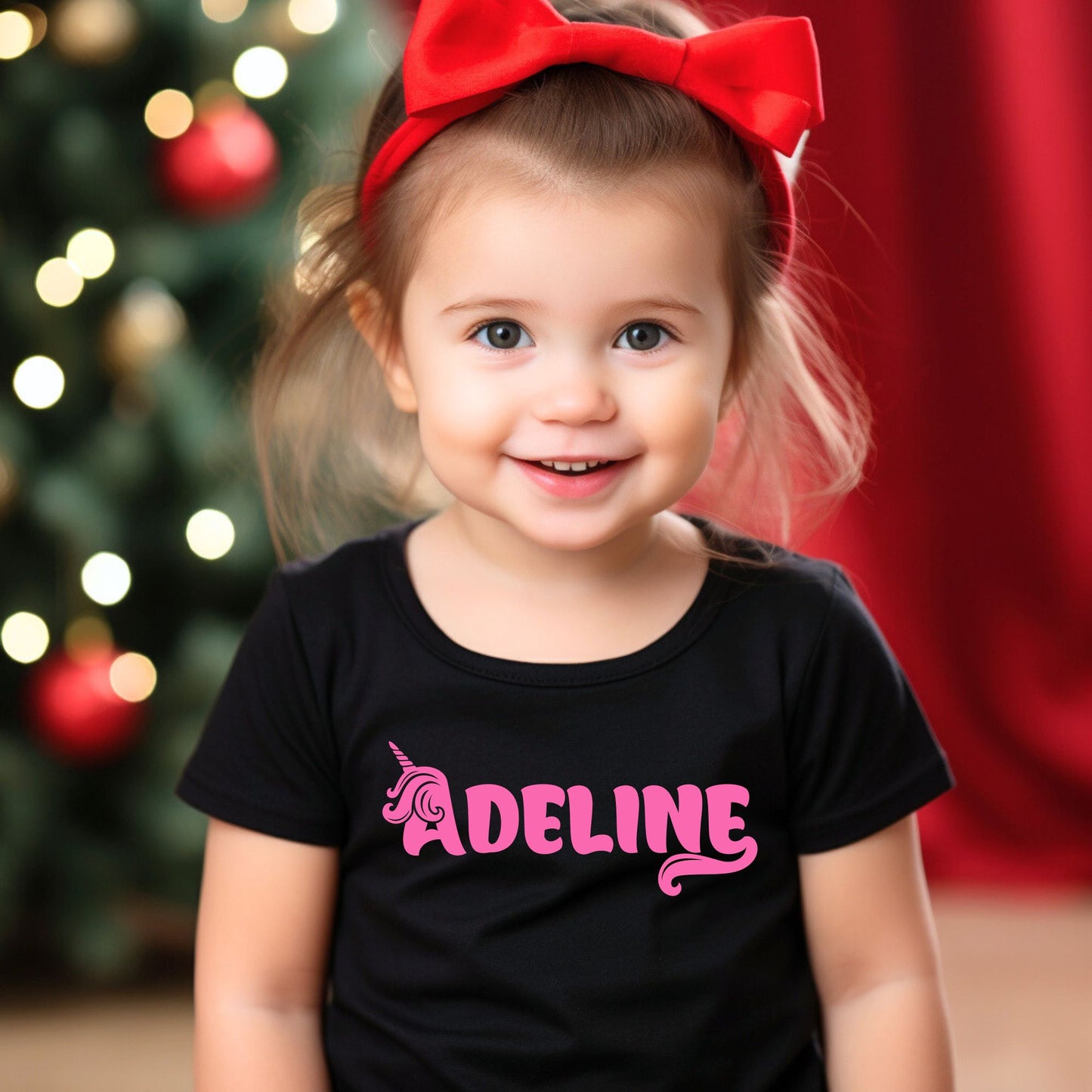 Personalized "Unicorn Name Magic" Baby Romper / Baby Tees
