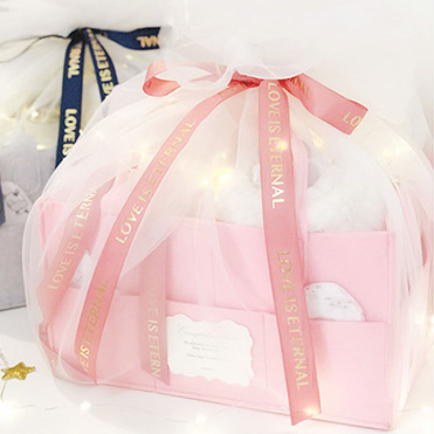 Baby Girl Bunny Rabbit Baby Gift Bag 6-9 Months