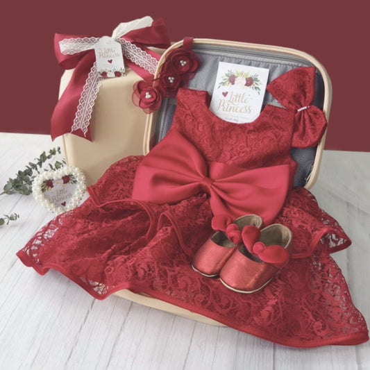 Princess Sweetheart Birthday Gift Set Luggage 12-24 Months
