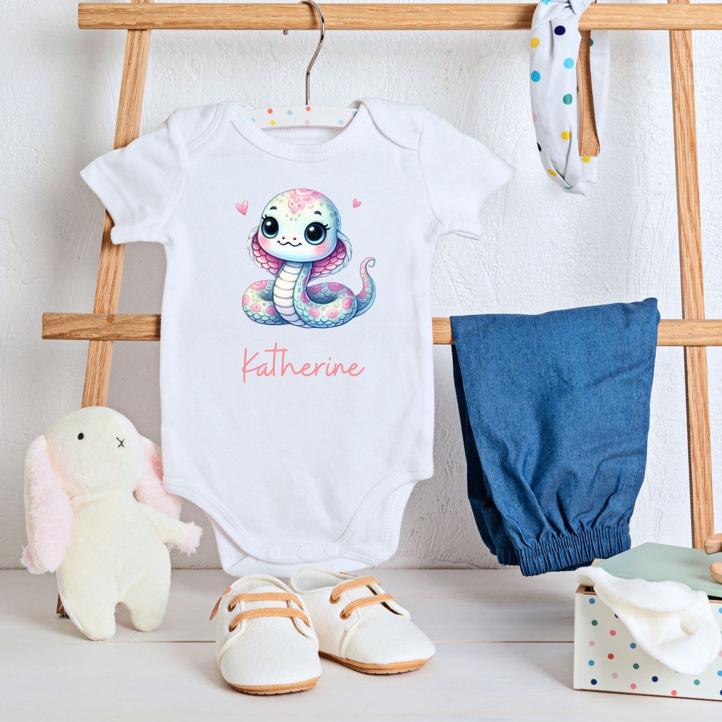 Princess Cobra: Personalized Baby Romper