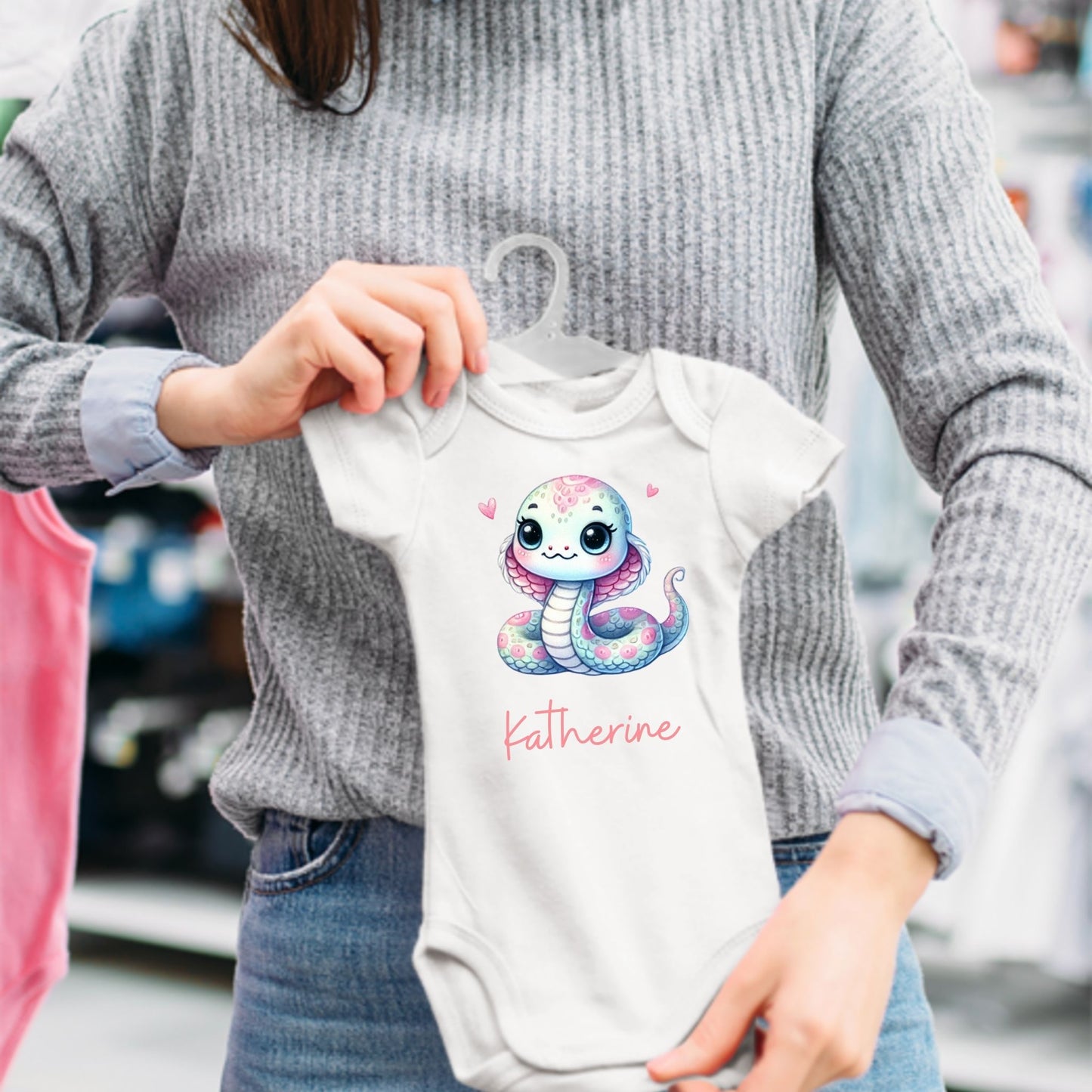 Princess Cobra: Personalized Baby Romper