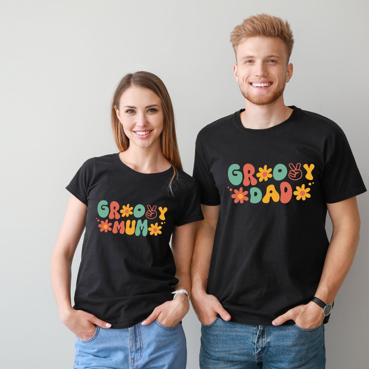 Retro-Inspired Matching Parent & Kid T-Shirts