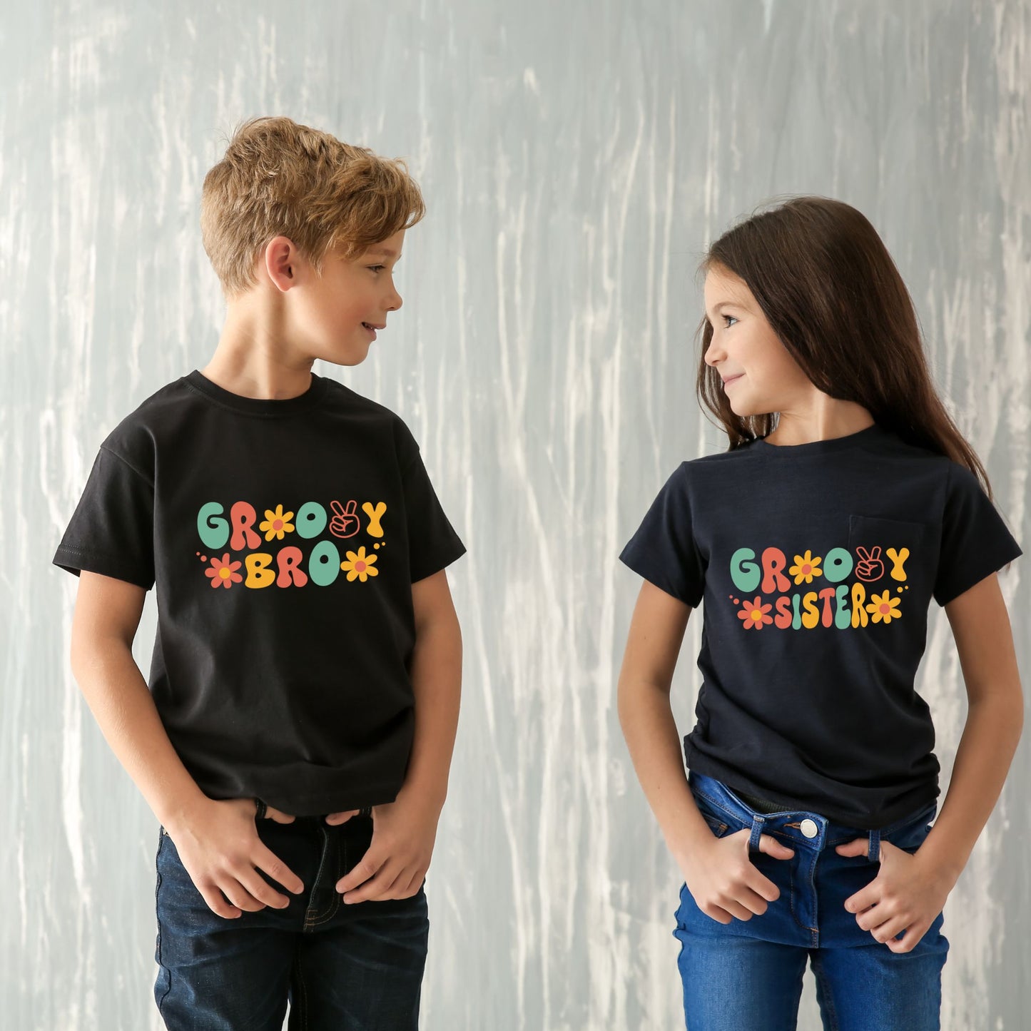 Retro-Inspired Matching Parent & Kid T-Shirts
