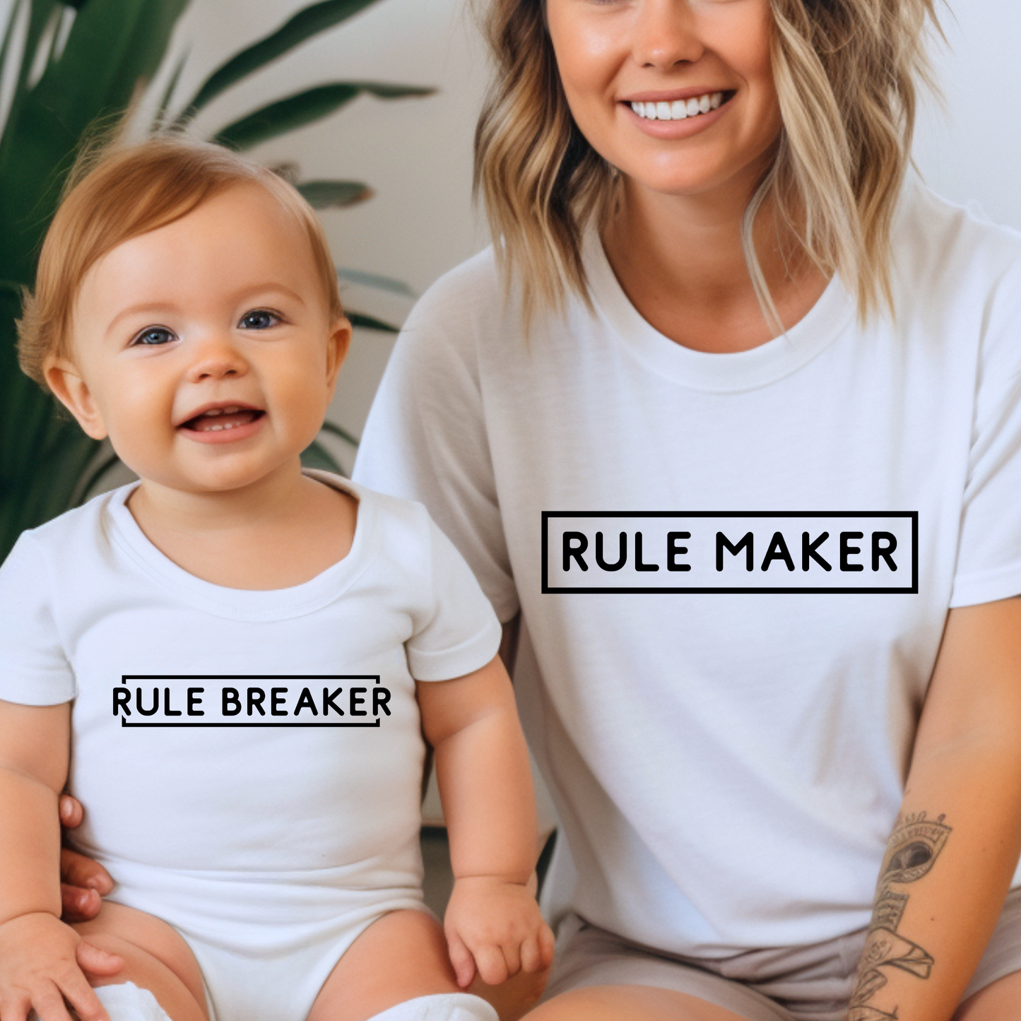 Rule Maker & Rule Breaker - Mommy and Me Outfits