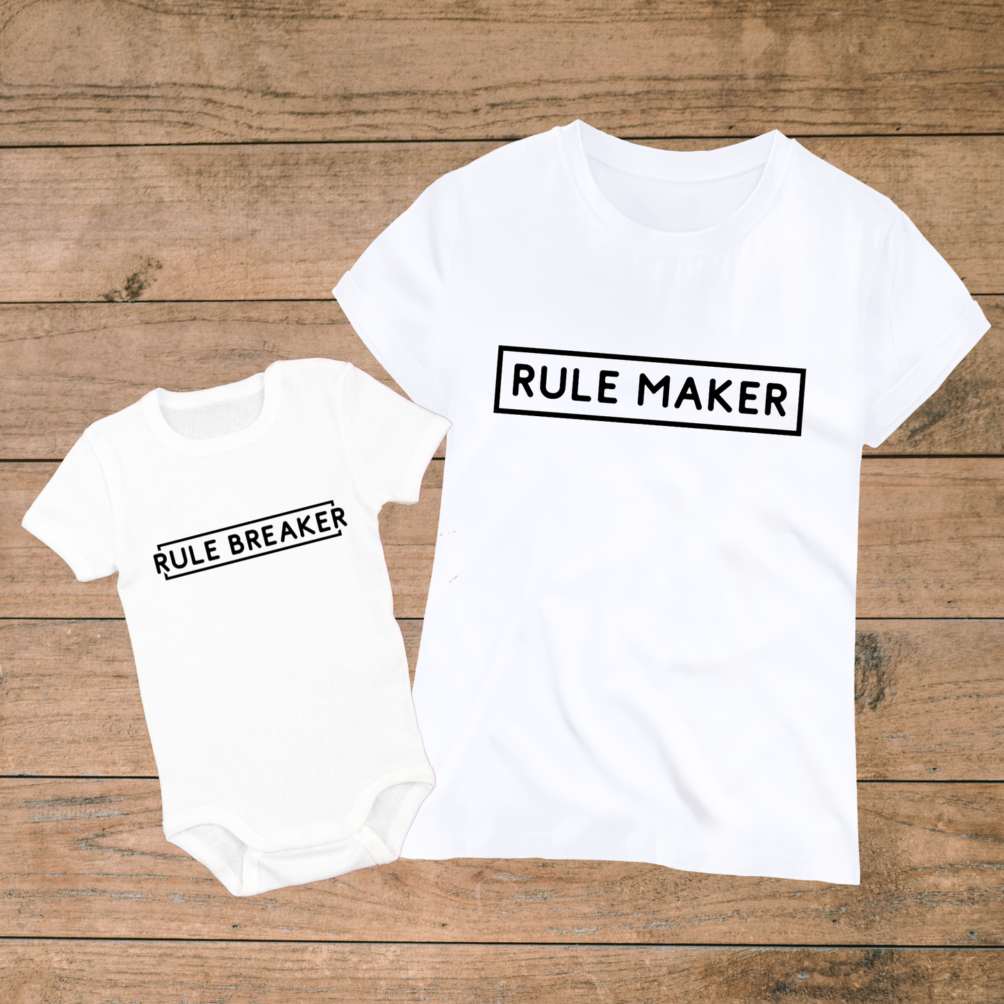 Rule Maker & Rule Breaker - Mommy and Me Outfits