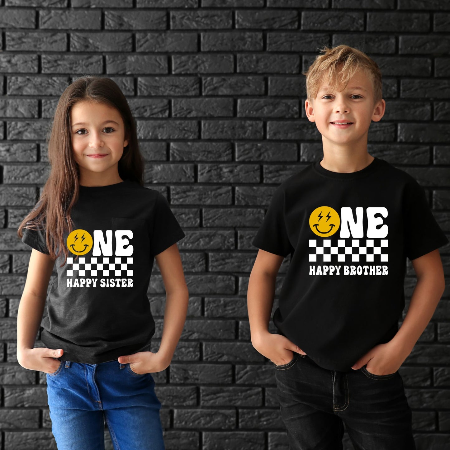One Happy Crew – Fun Family Matching T-Shirts