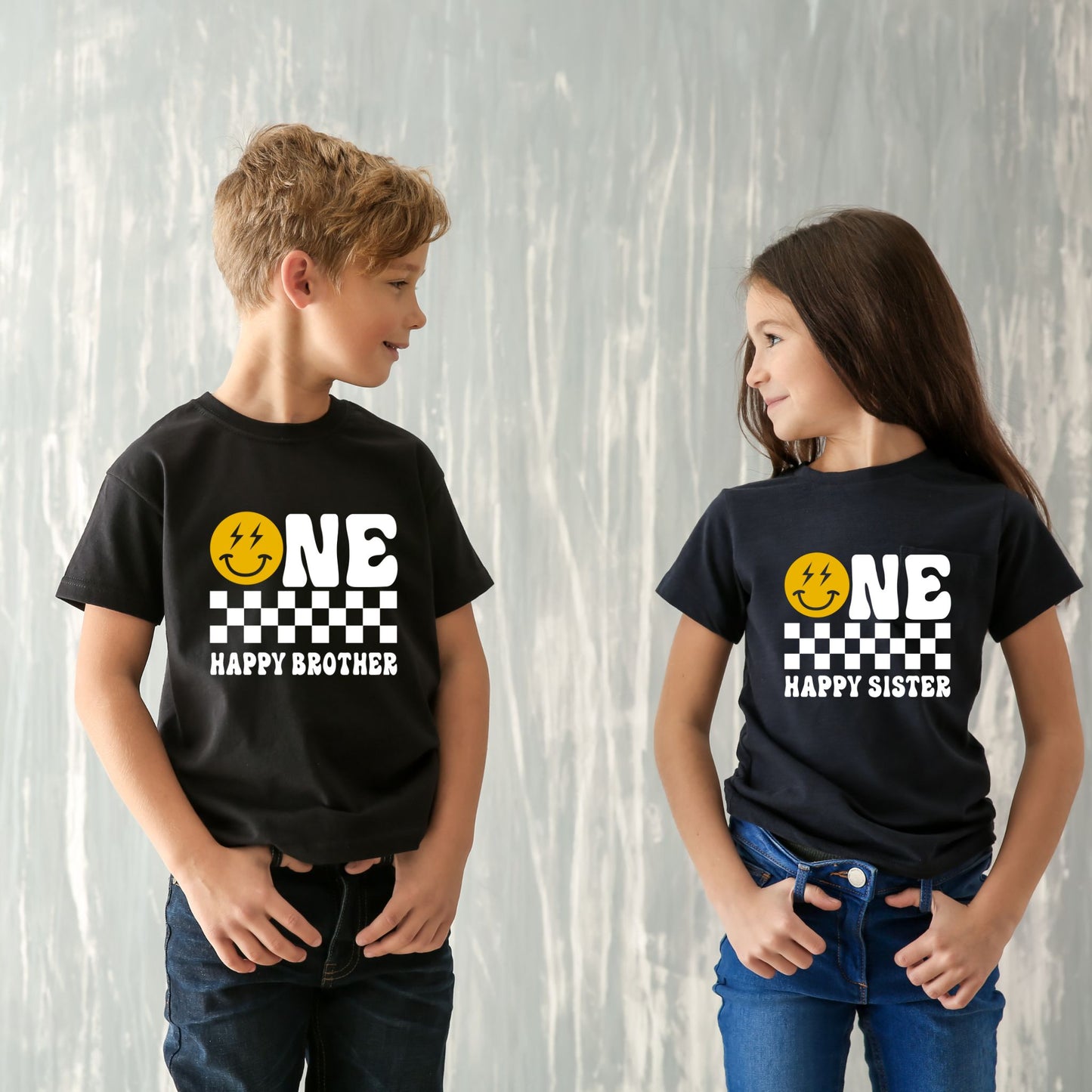 One Happy Crew – Fun Family Matching T-Shirts