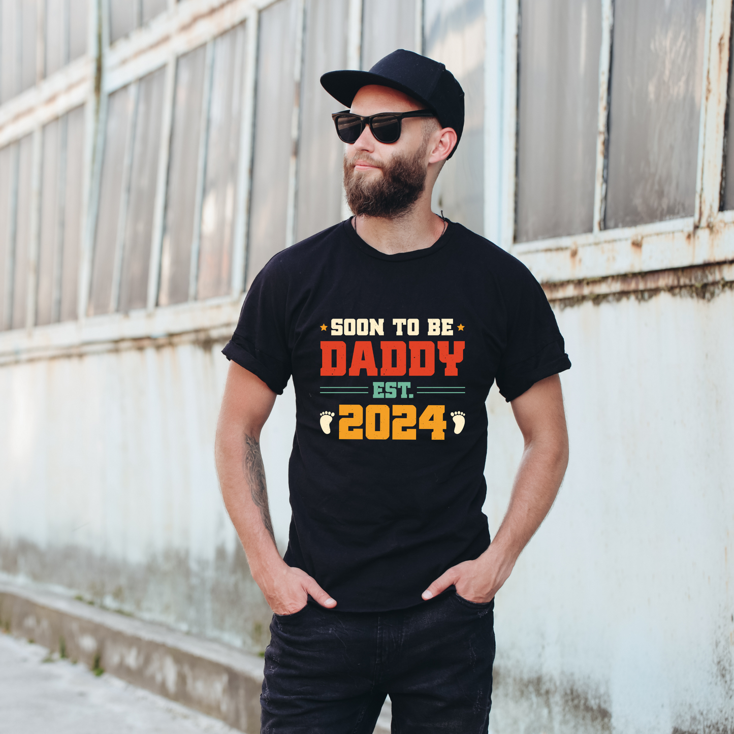 Soon to be Daddy 2024 Shirt Father's Day Gift
