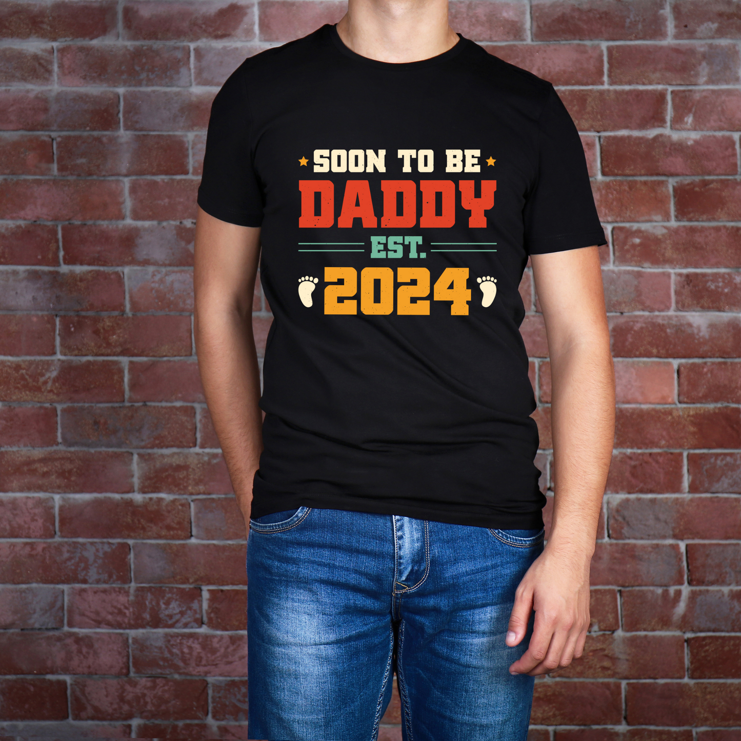 Soon to be Daddy 2024 Shirt Father's Day Gift