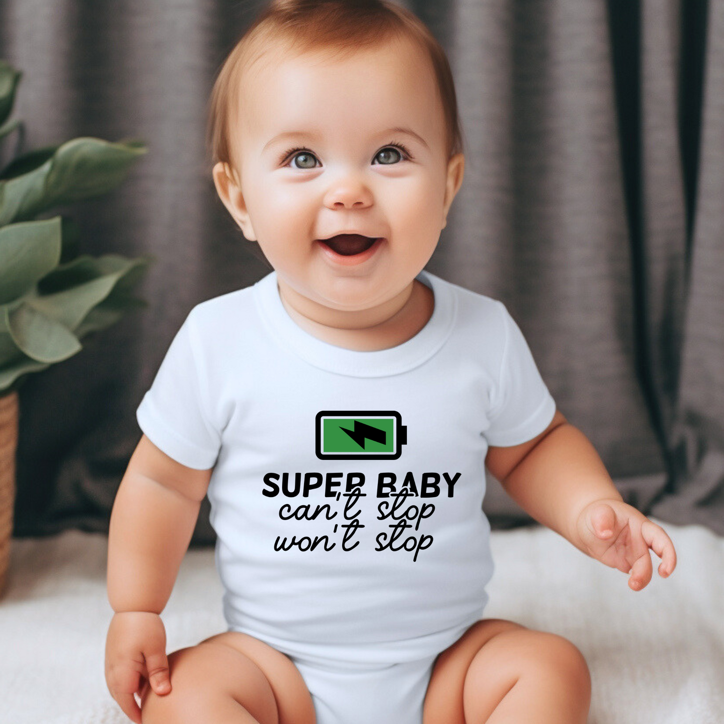 Super Dad & Super Baby - Daddy and Baby Matching Outfits