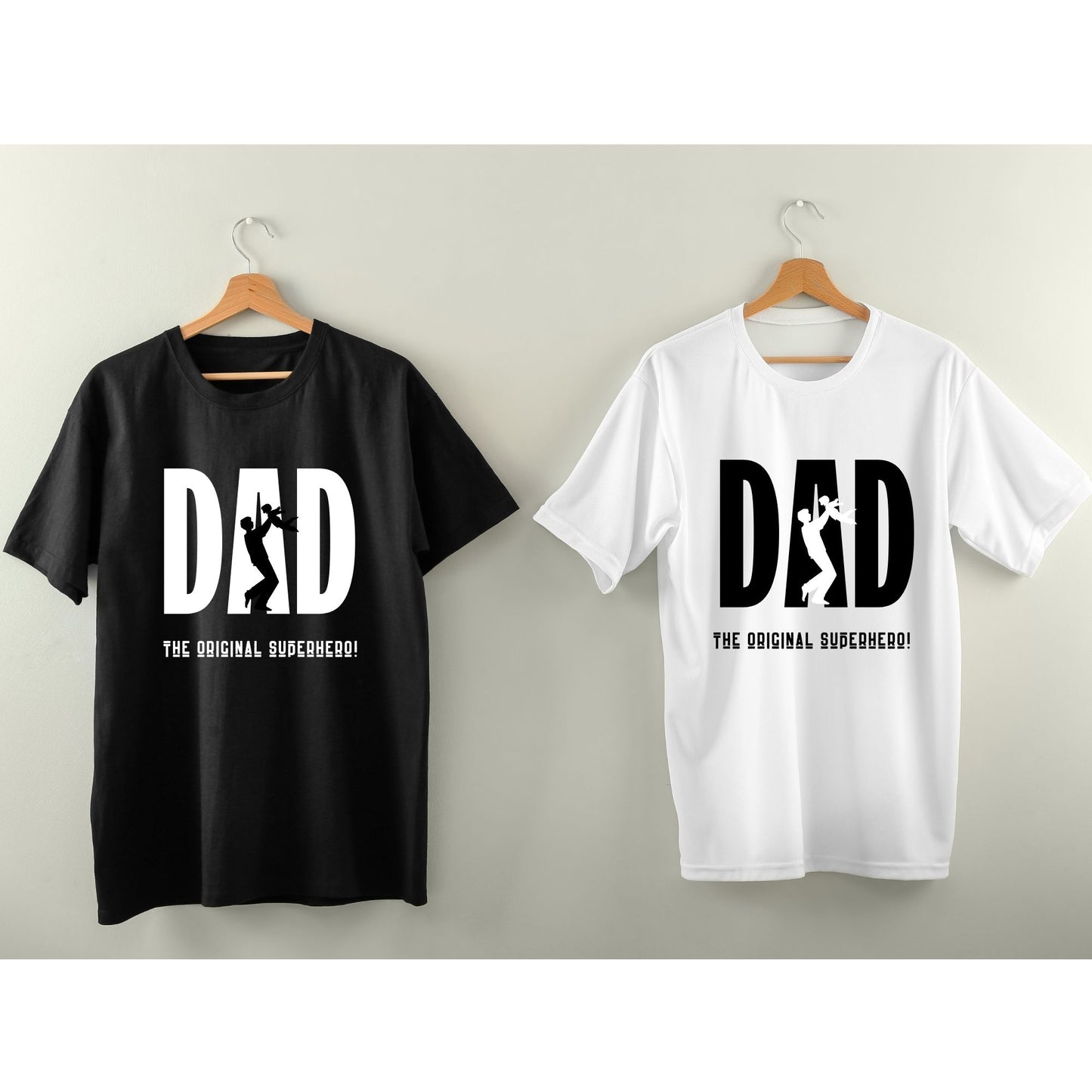 "Super Hero Dad" Funny Dad T-Shirt