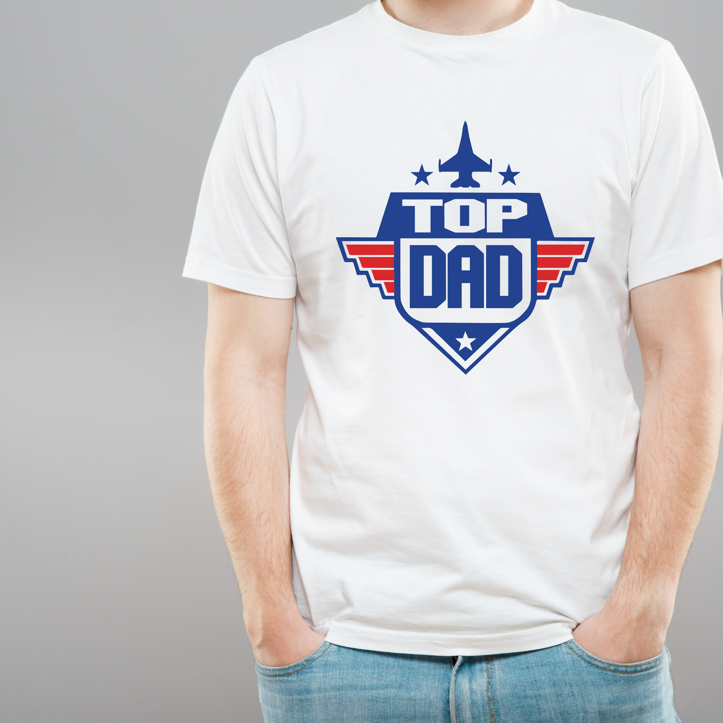 The Iconic 'Top Dad' Funny Dad Shirt